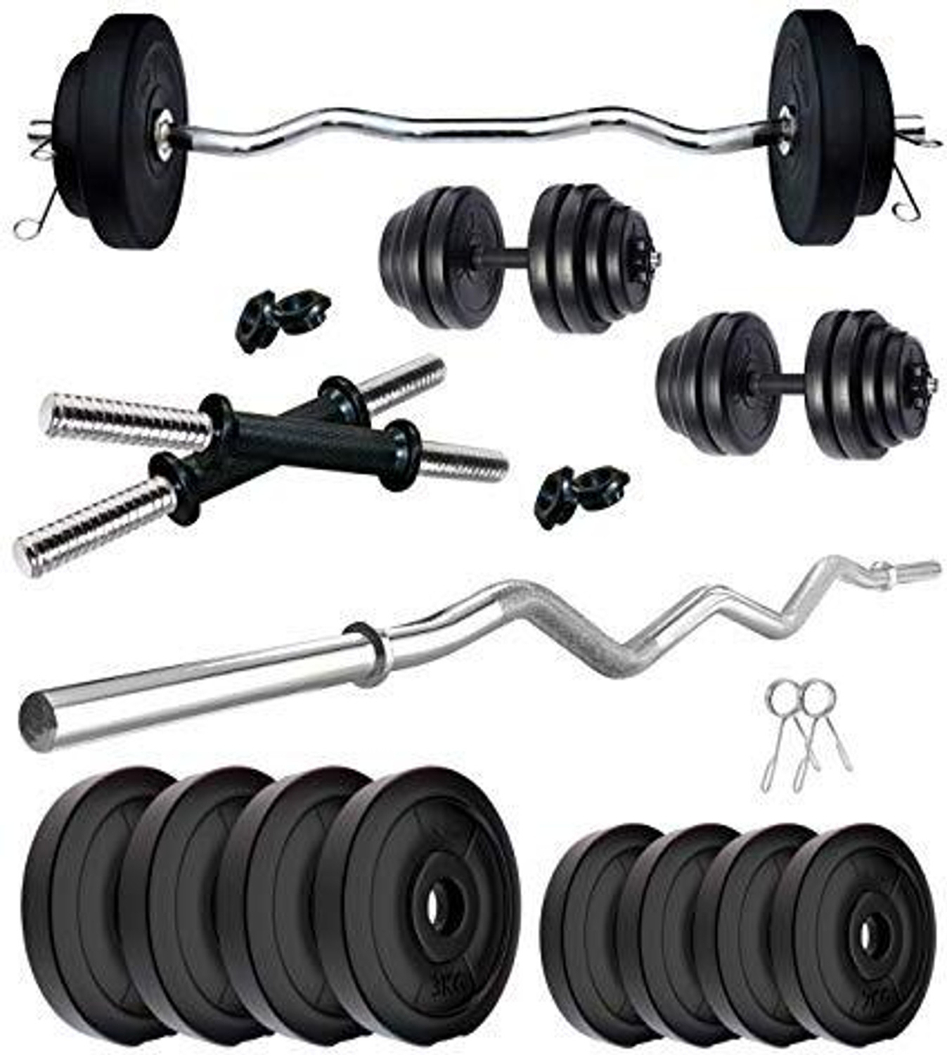 Image of SAFECO FITNESS 10 KG 3FT C HG Adjustable Dumbbell (10 kg)