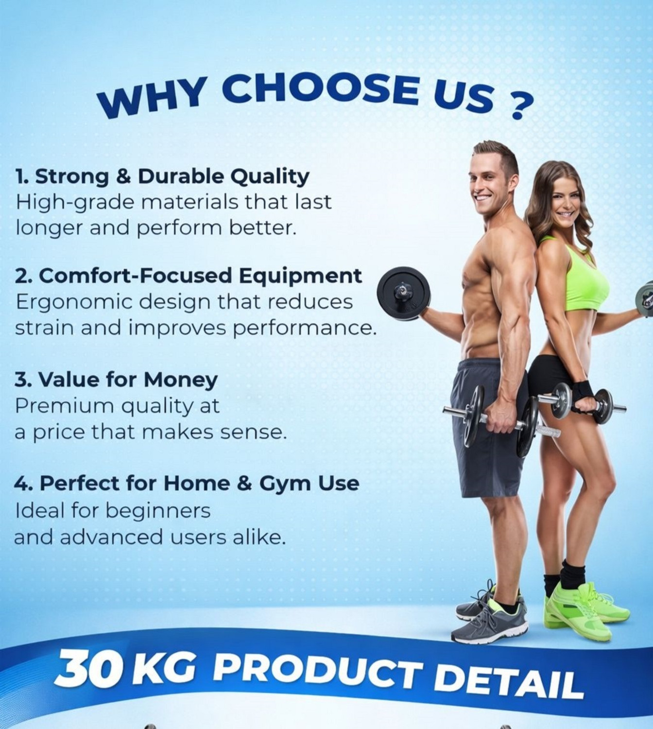 Image of AKTIV 30KG ADJUSTABLE DUMBBELL SET-106 Home Gym Combo