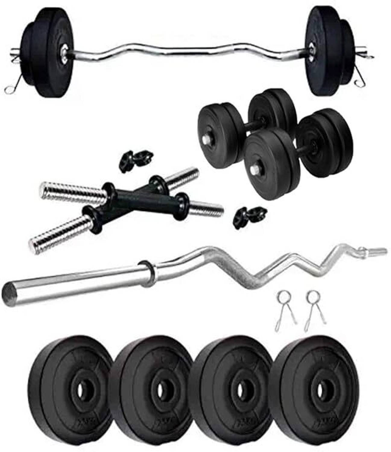 Image of SAFECO FITNESS 10 KG 3FT C HG Adjustable Dumbbell (10 kg)