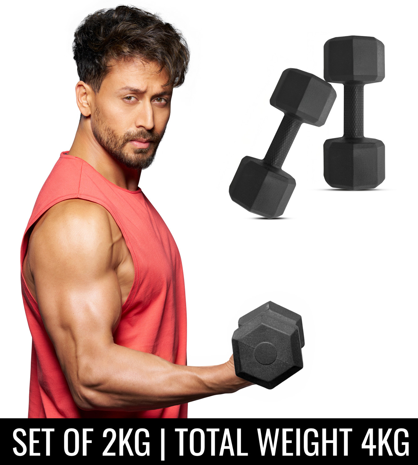 Image of SAFECO FITNESS 10 KG 3FT C HG Adjustable Dumbbell (10 kg)