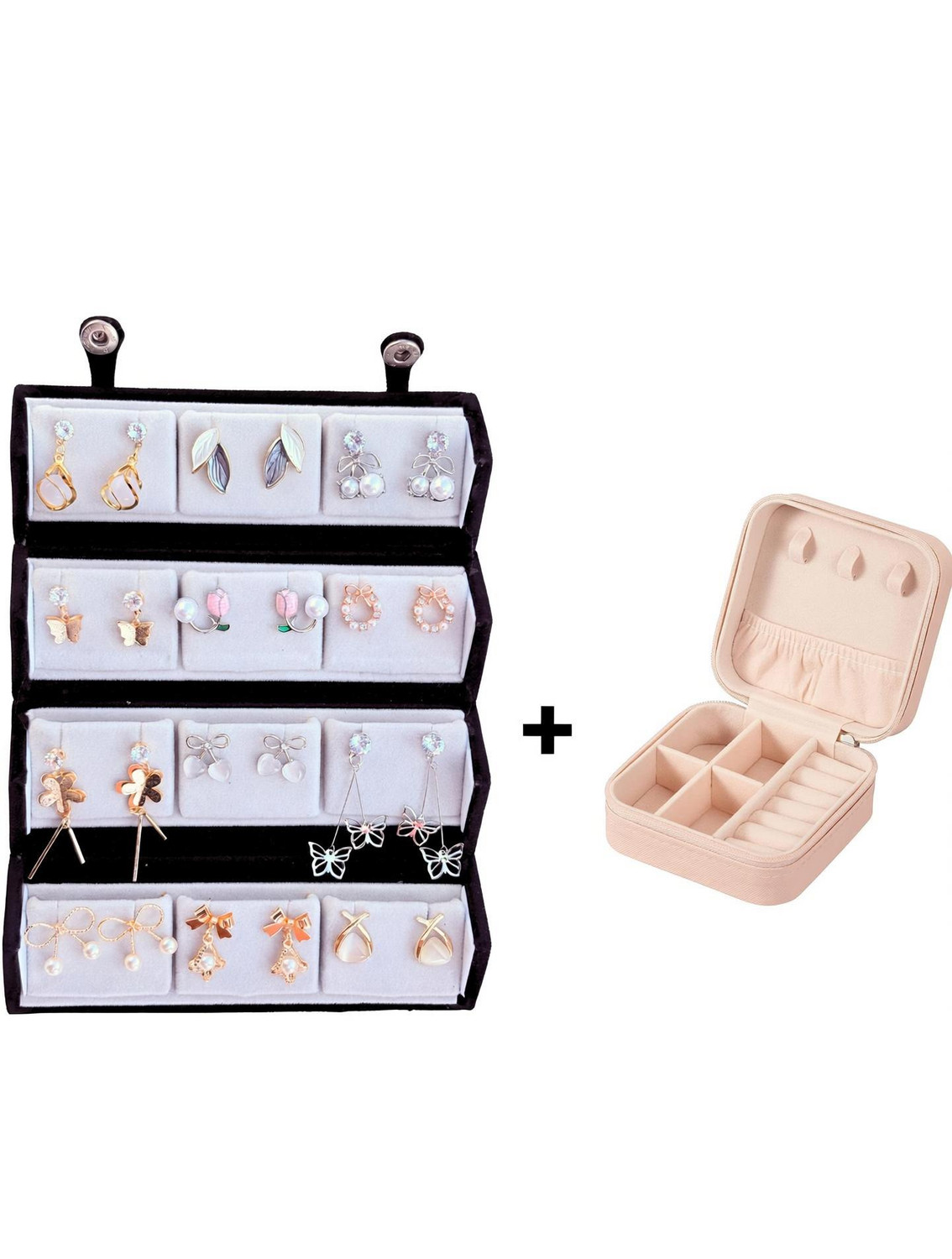 Image of scenturs 16 Pairs Stylish Earrings Combo Set for Women Jewellery Collection Alloy Earring Set