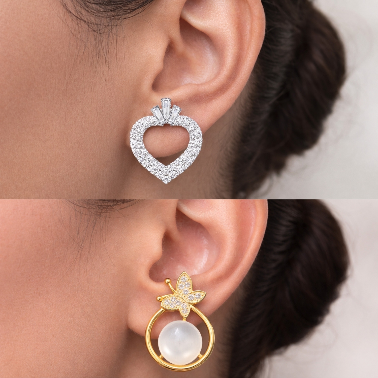 Image of scenturs 16 Pairs Stylish Earrings Combo Set for Women Jewellery Collection Alloy Earring Set