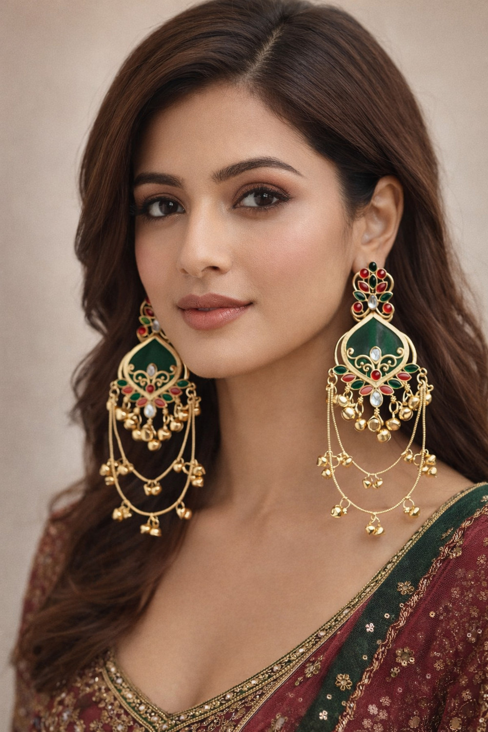Aarti International Stylish & Trendy Alloy Jhumki Earring