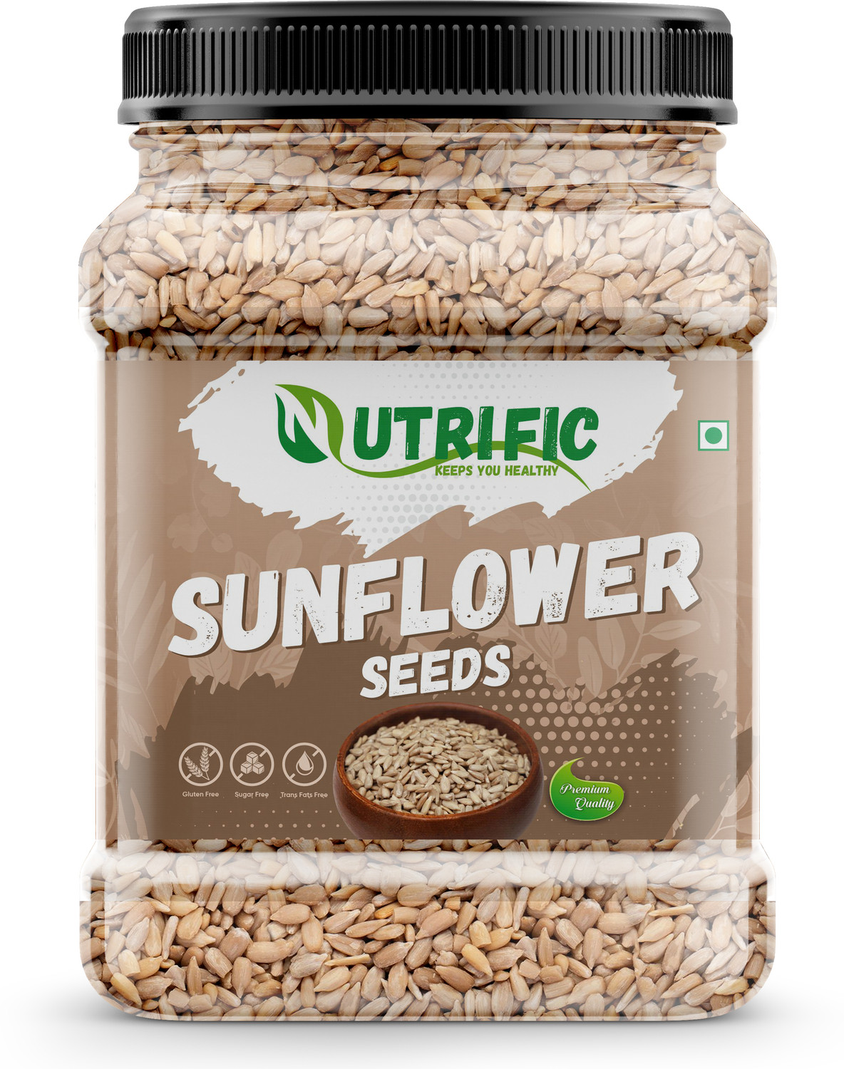 Image of nutribasket Raw Pumpkin Seeds For Eating | AAA Grade Jumbo High in Protein, Healthy| Pumpkin Seeds (500 g)