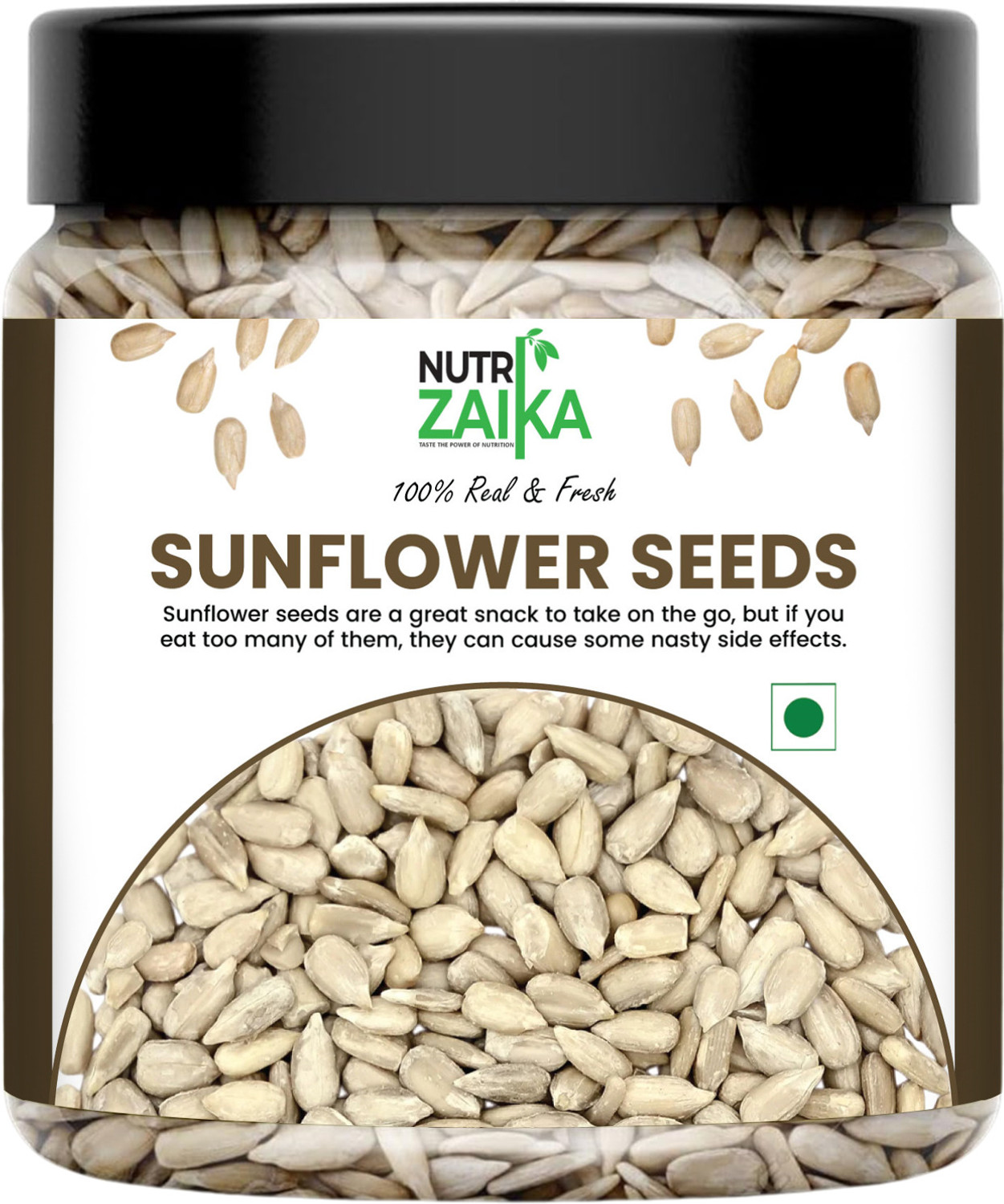 Image of nutribasket Raw Pumpkin Seeds For Eating | AAA Grade Jumbo High in Protein, Healthy| Pumpkin Seeds (250 g)