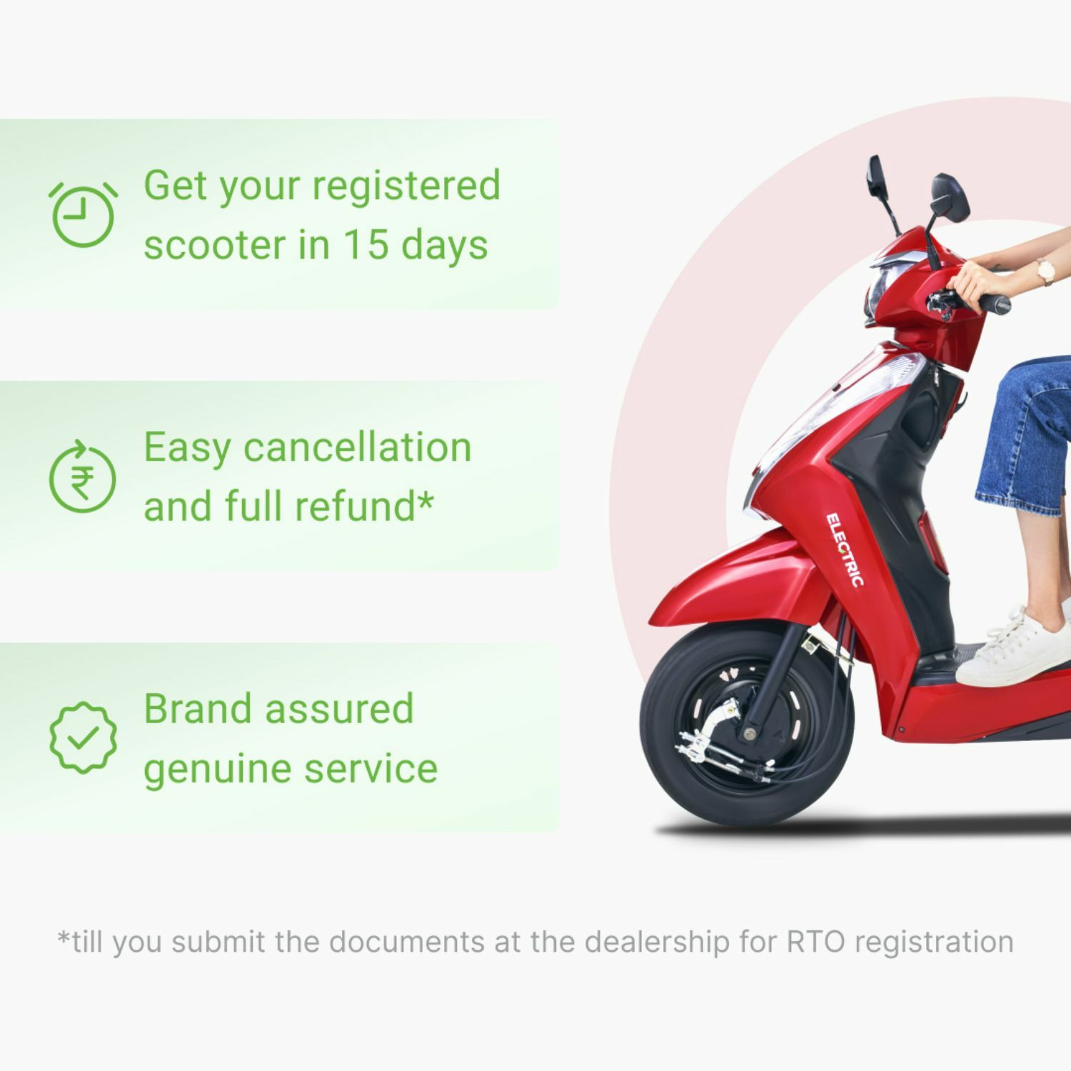 Image of Ampere Magnus EX Booking for Ex-Showroom Price (With Charger, Metallic Red)