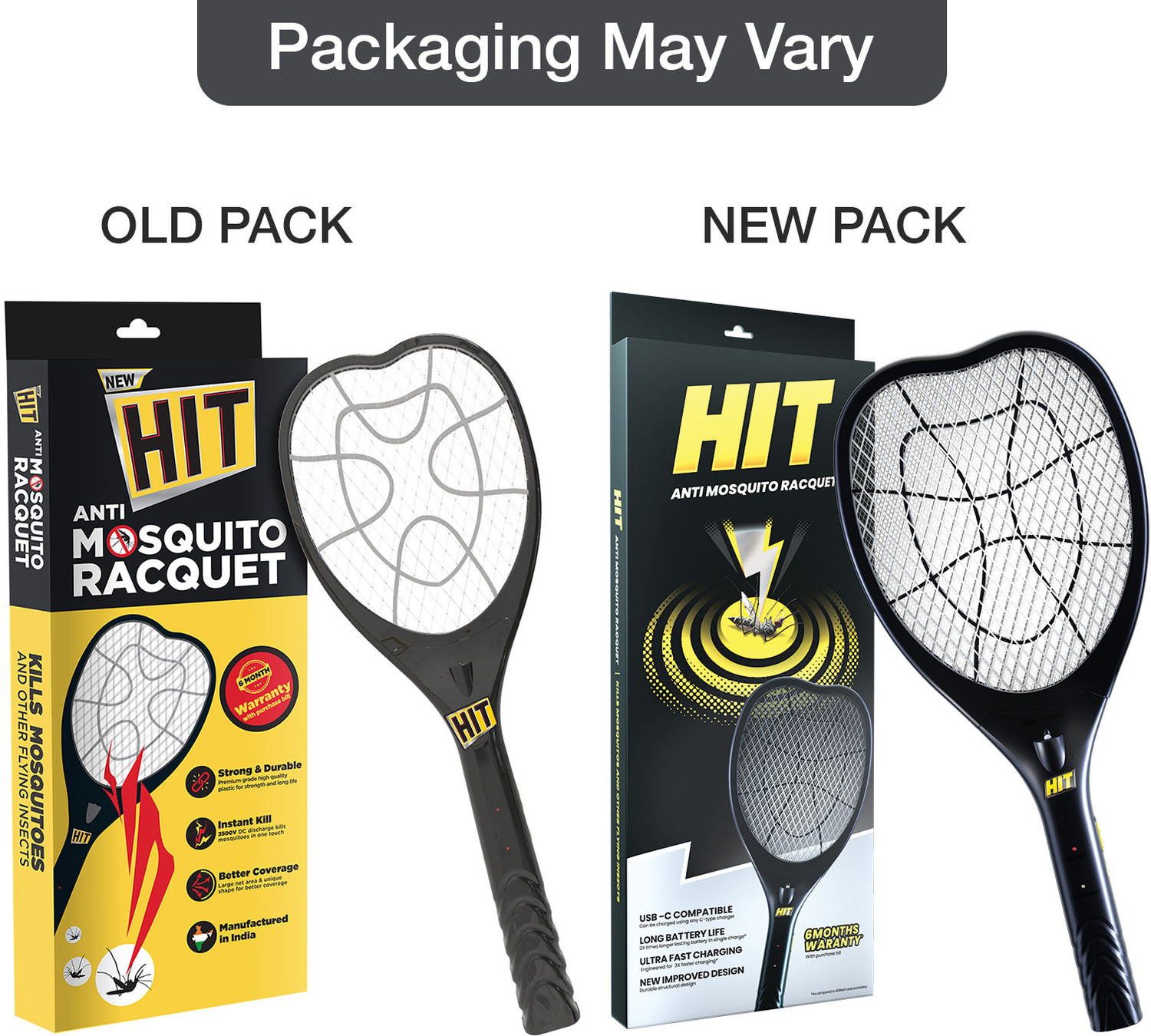 Image of Crompton ANTI-MOSQUITO RACQUET-ZAPPY-DUO Electric Insect Killer Indoor (Bat)