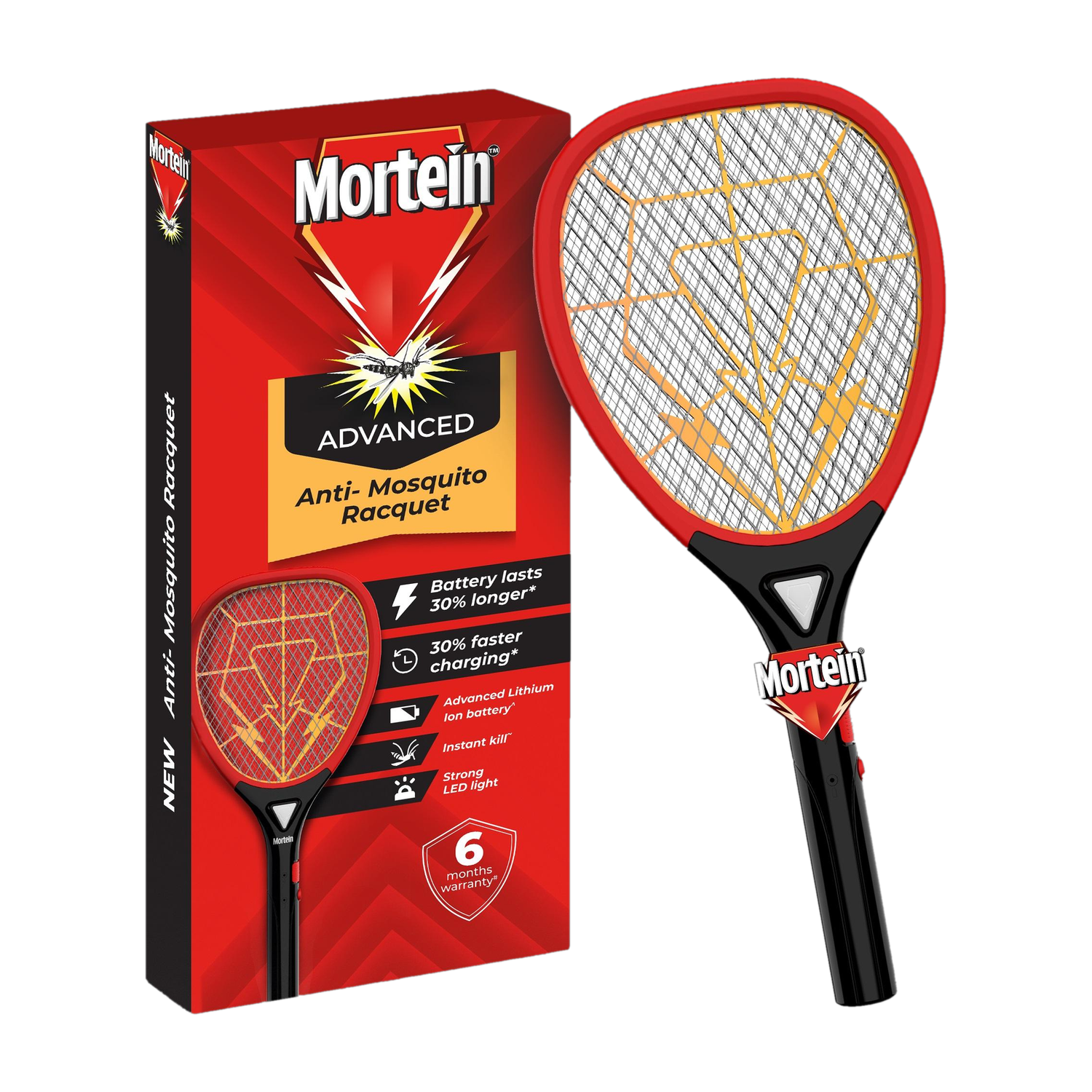 Image of Crompton ANTI-MOSQUITO RACQUET-ZAPPY-DUO Electric Insect Killer Indoor (Bat)