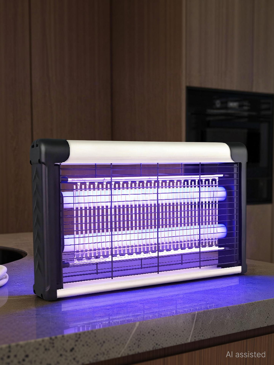 Image of KROOH Insect Killer UV Bug Zapper /Catcher for Home & Office Restaurant Use Pest killer Electric Insect Killer Indoor, Outdoor (Suction Trap)