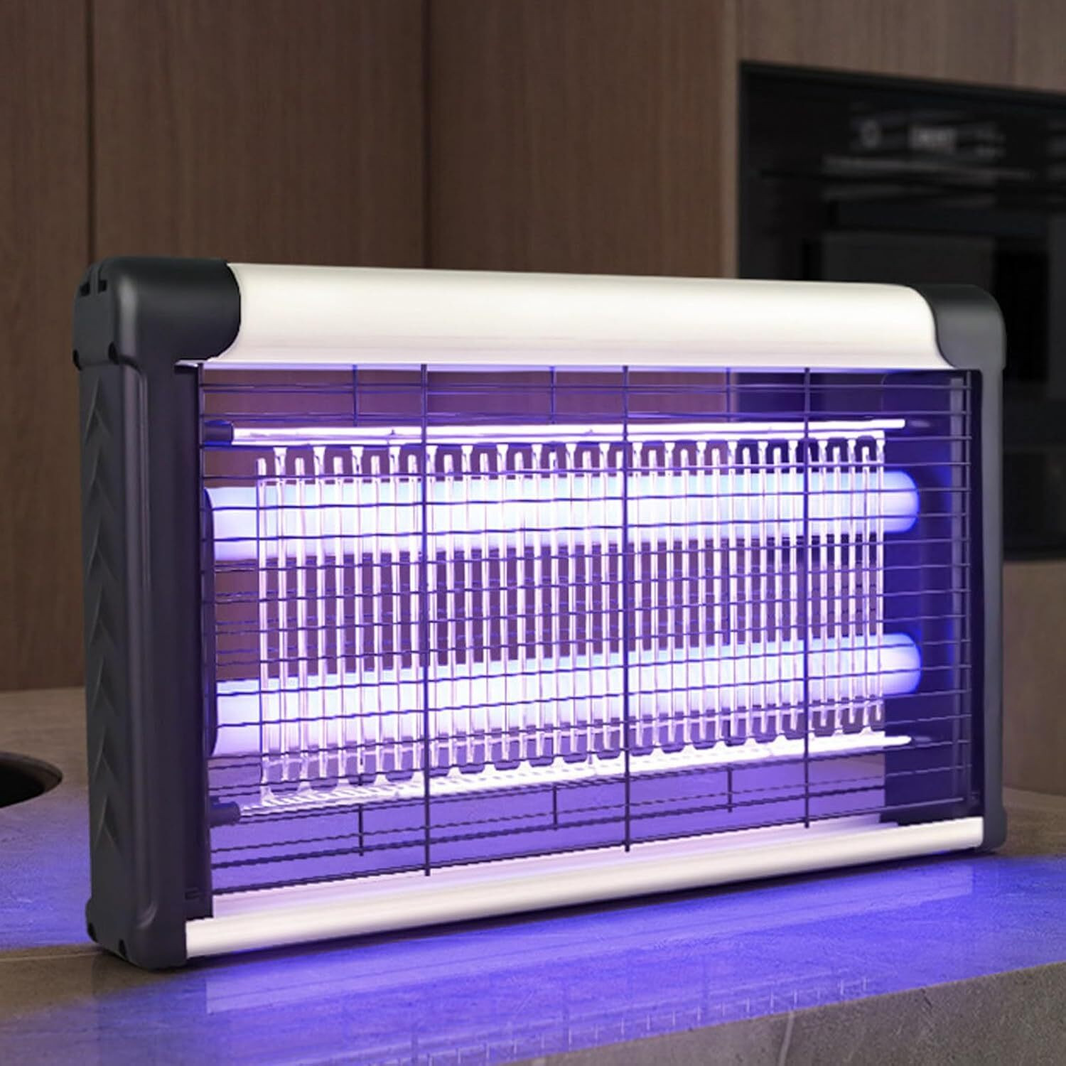 Image of KROOH Insect Killer UV Bug Zapper /Catcher for Home & Office Restaurant Use Pest killer Electric Insect Killer Indoor, Outdoor (Suction Trap)