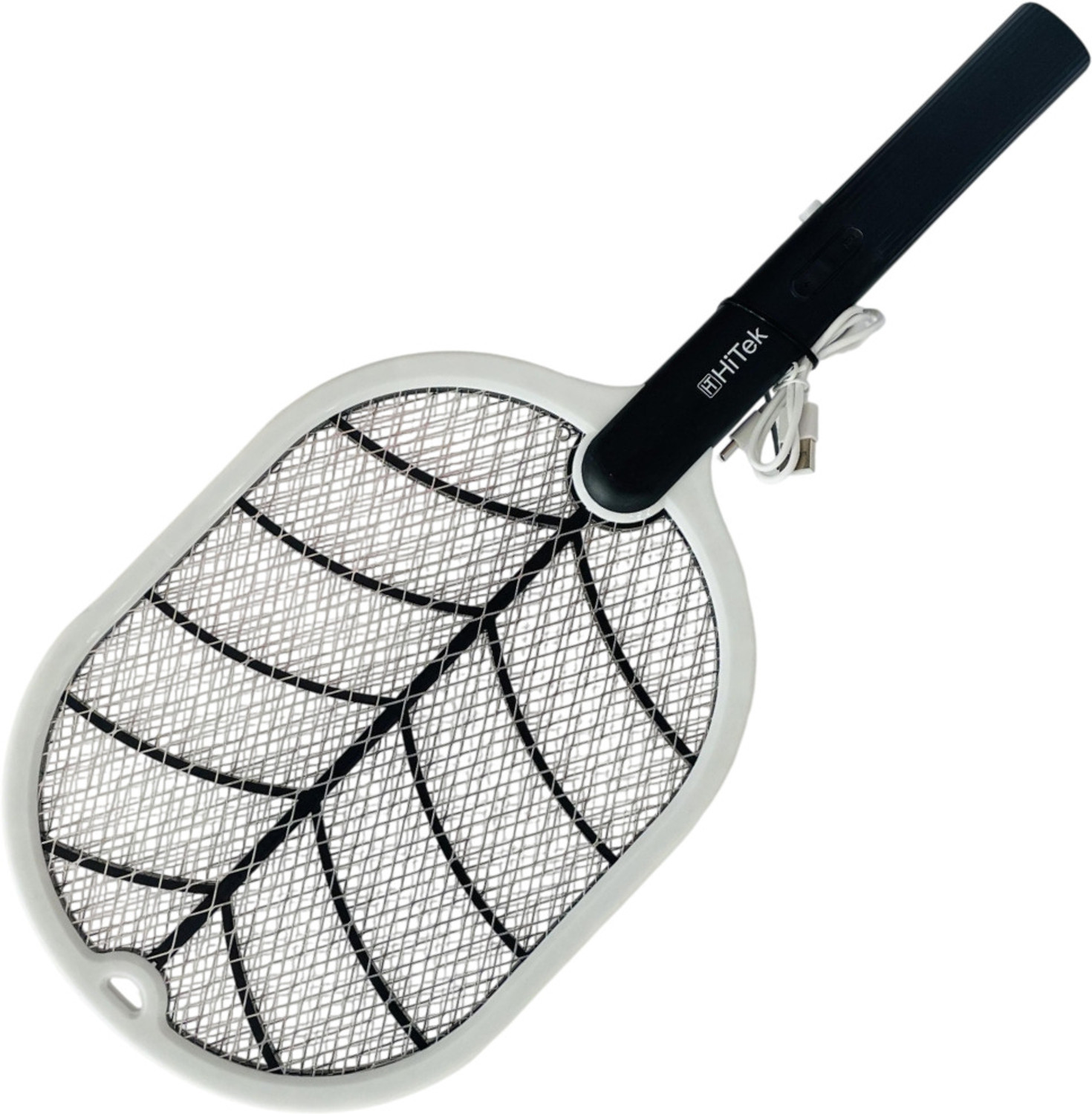 Image of Arrom Cordless Anti-Mosquito Racket /Bat, 4000V Rechargeable Fly Swatter, UV LED Light Electric Insect Killer Indoor, Outdoor (Fly Swatter)