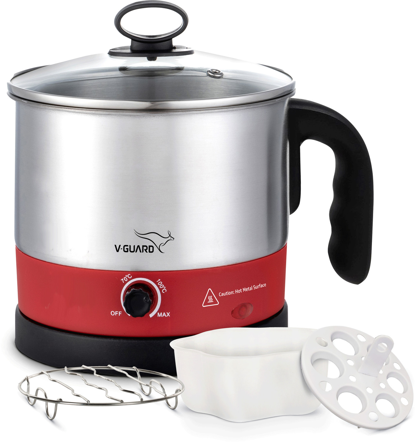 V-Guard VKM12 Multi Cooker Electric Kettle