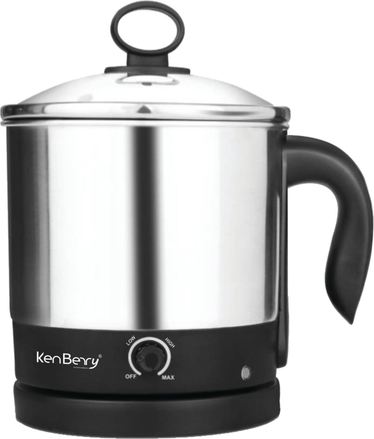 KenBerry HANDY COOK Multi Cooker Electric Kettle 1.8 L Silver Price History