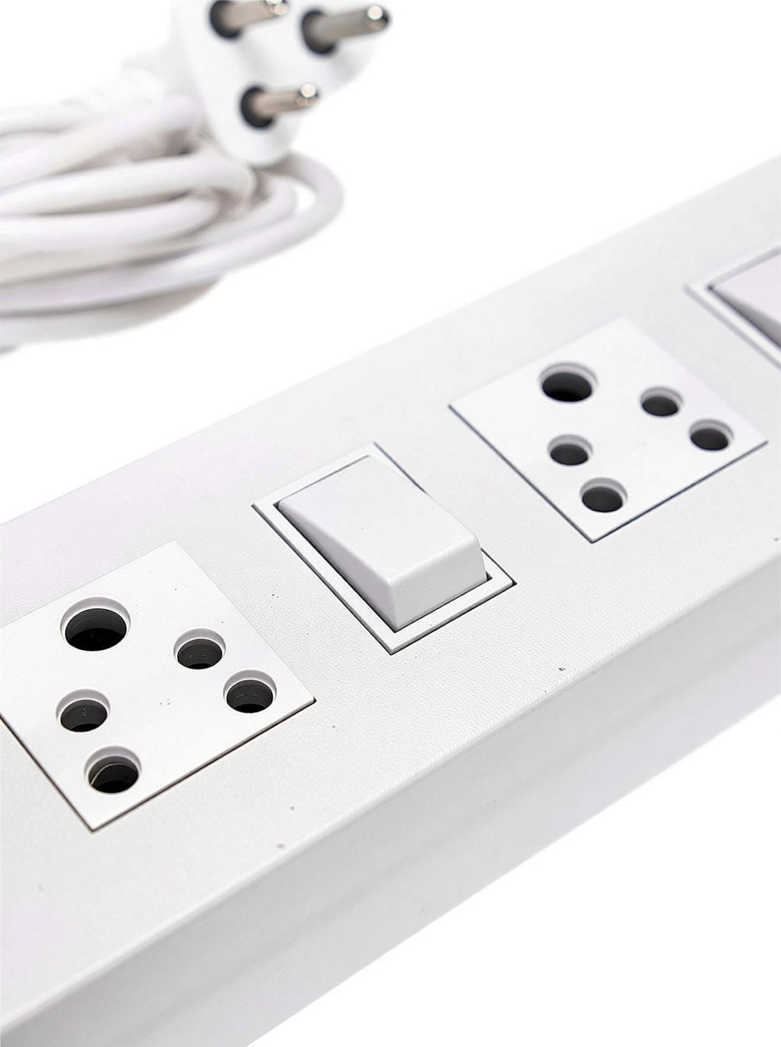 Image of Adiohub 6 Amp /10 Amp 4 Socket 4.4 Mtr Wire extension board 10 A Four Pin Socket