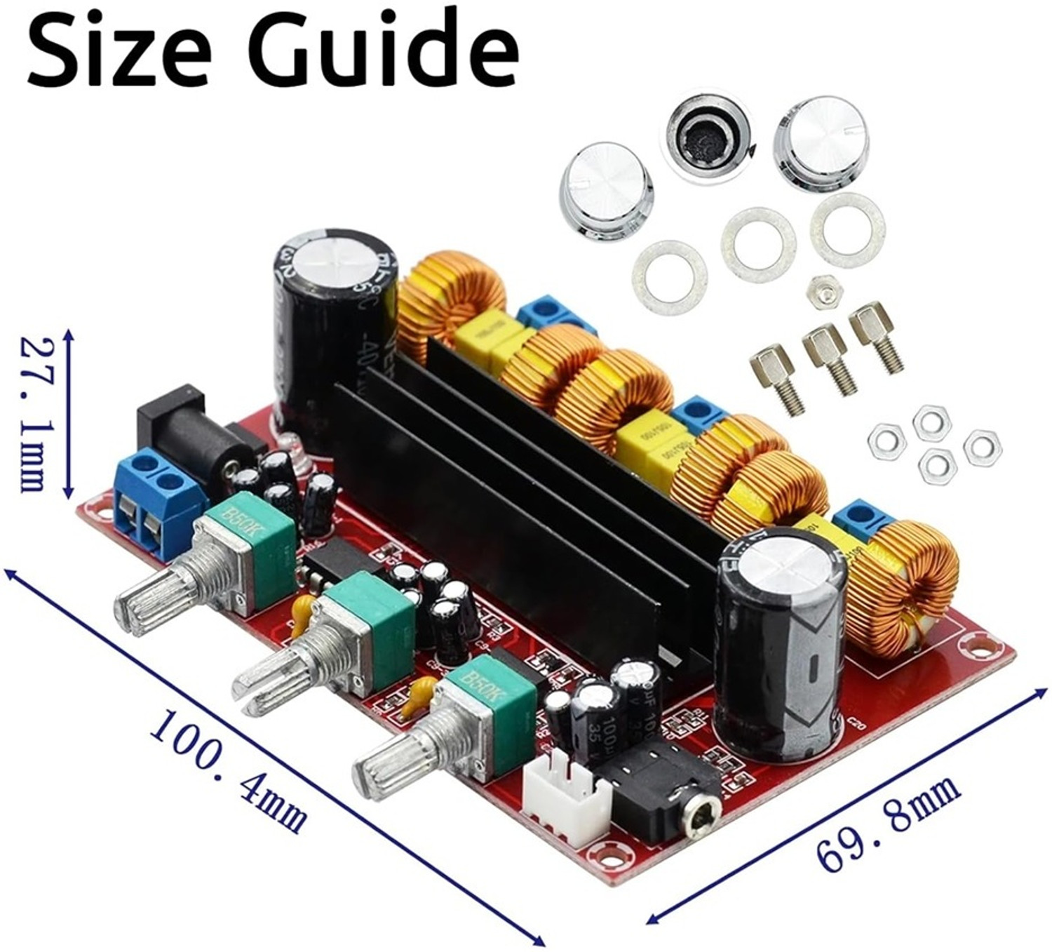 Image of SG Flash PREMIUM QULITY TPA3116 Sound Recorder and Sound Circuit Power Supply Electronic Hobby Kit