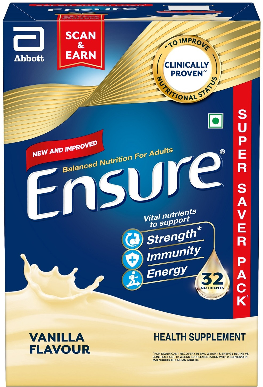 ENSURE Vanilla 1Kg Nutrition Drink