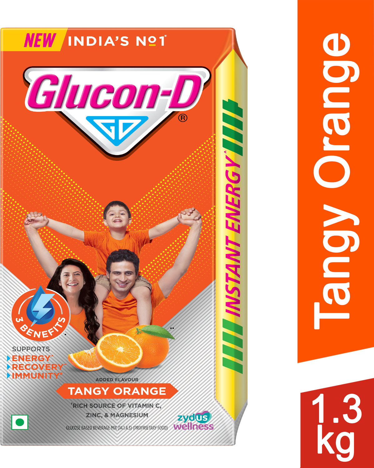 GLUCON-D Glucose Powder Energy Drink – 500g Instant Energy Boost