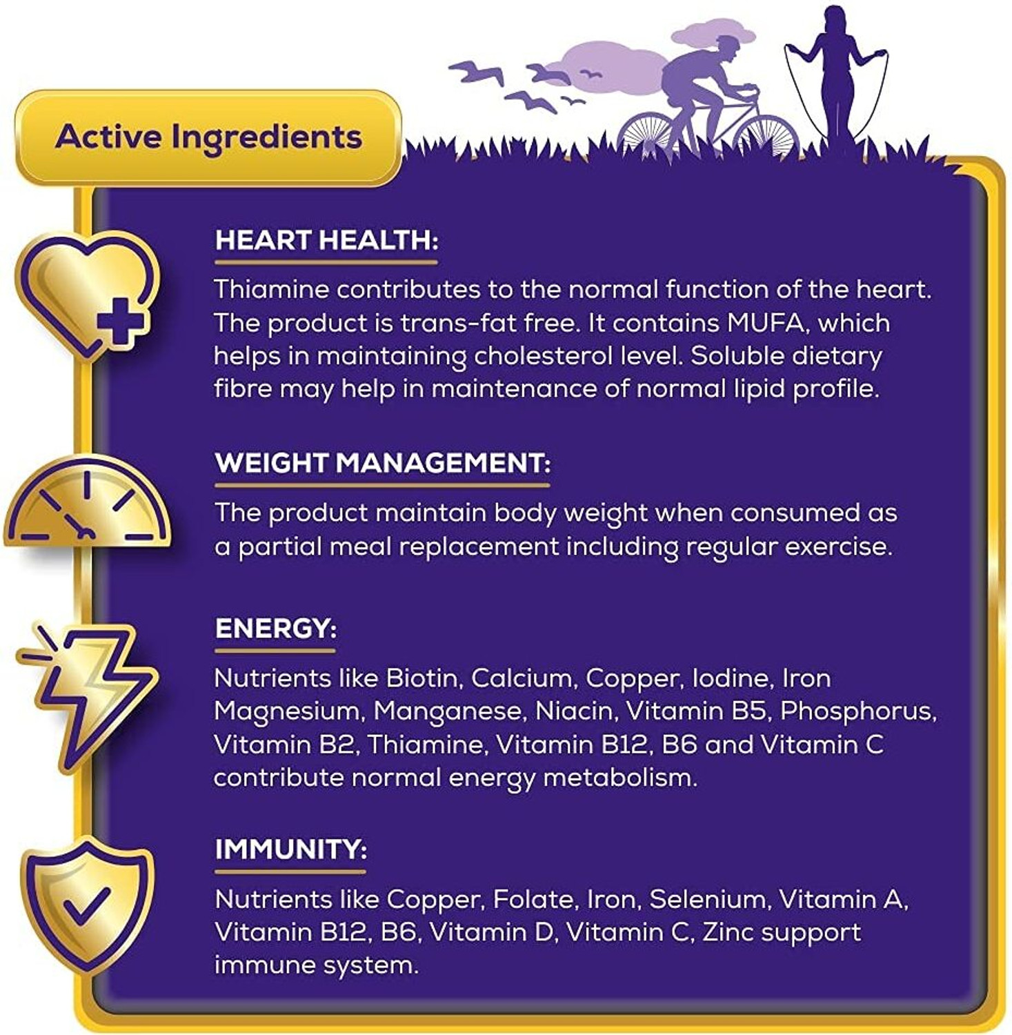 Image of JUBILANT Nutrihance Nutritional Formula help Enhance Health,400gm x Pack of 6 Nutrition Drink