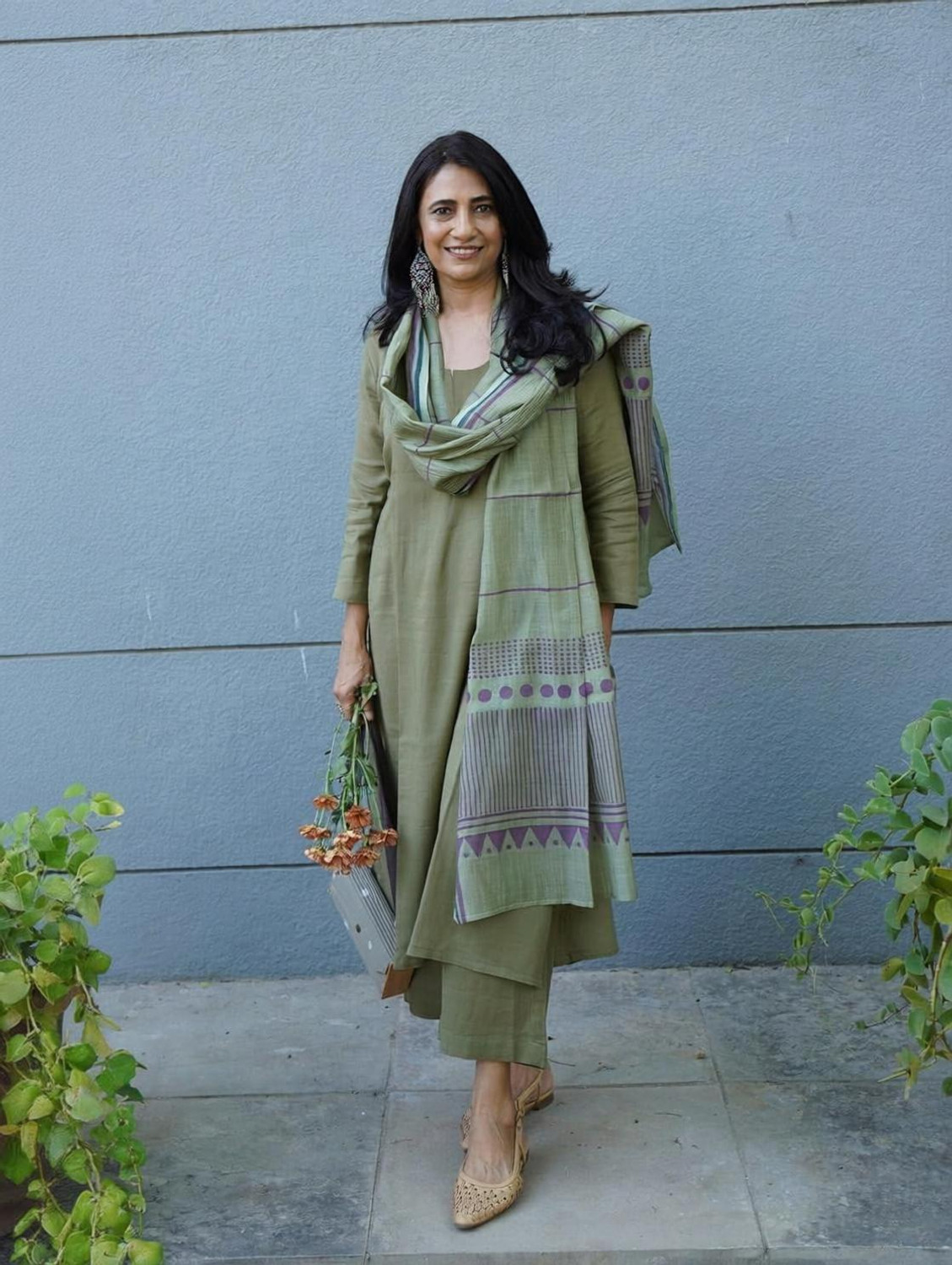 Image of UGMAZ Women Viscose Rayon Kurta Palazzo Set