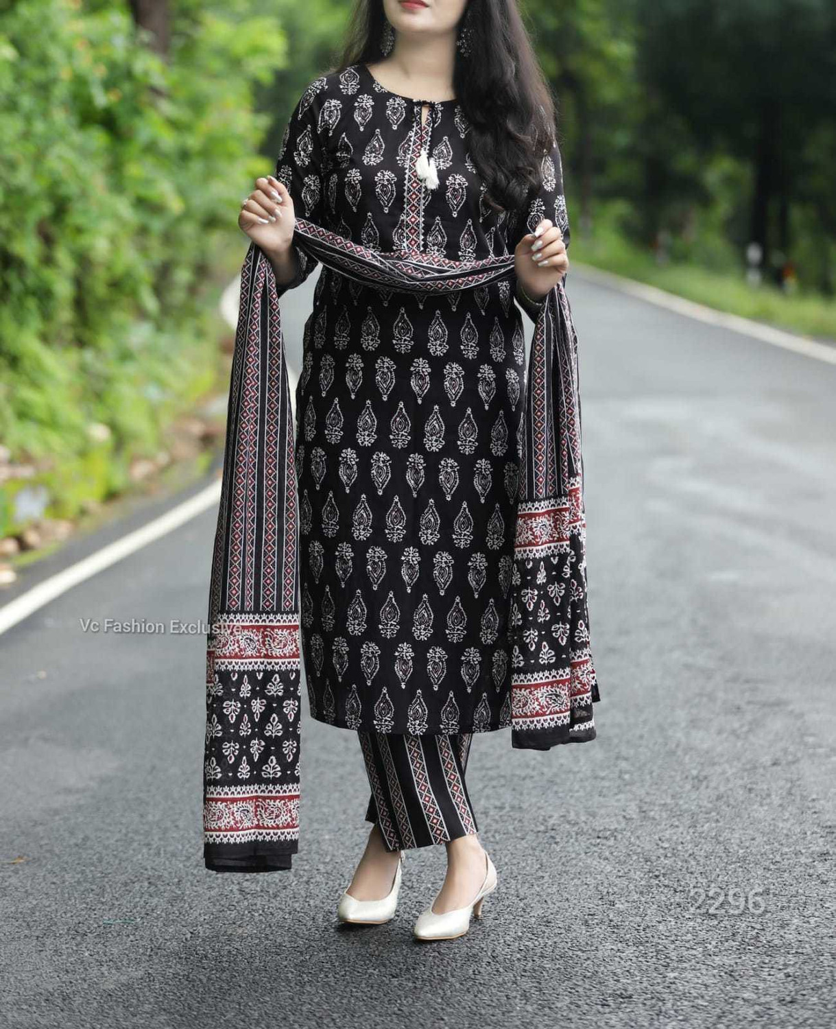 PANIHARI COLLECTION Women Kurta Churidar Dupatta Set Price History