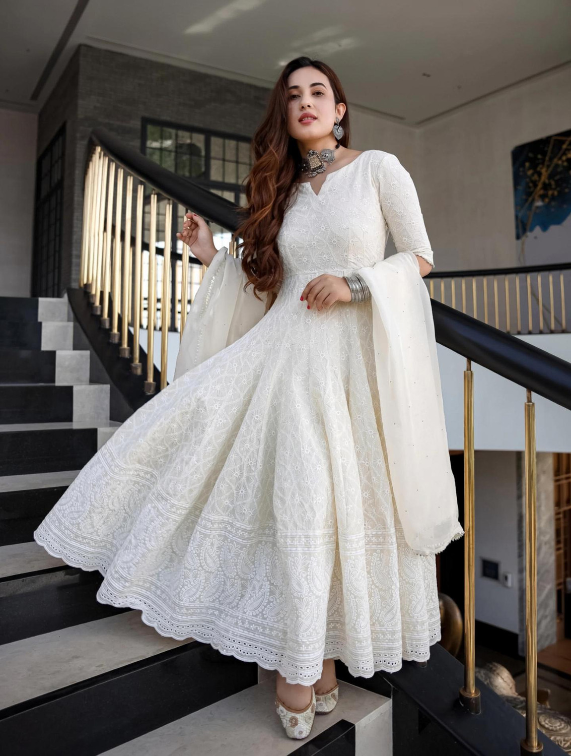 HITTU Women Kurta and Dupatta Set