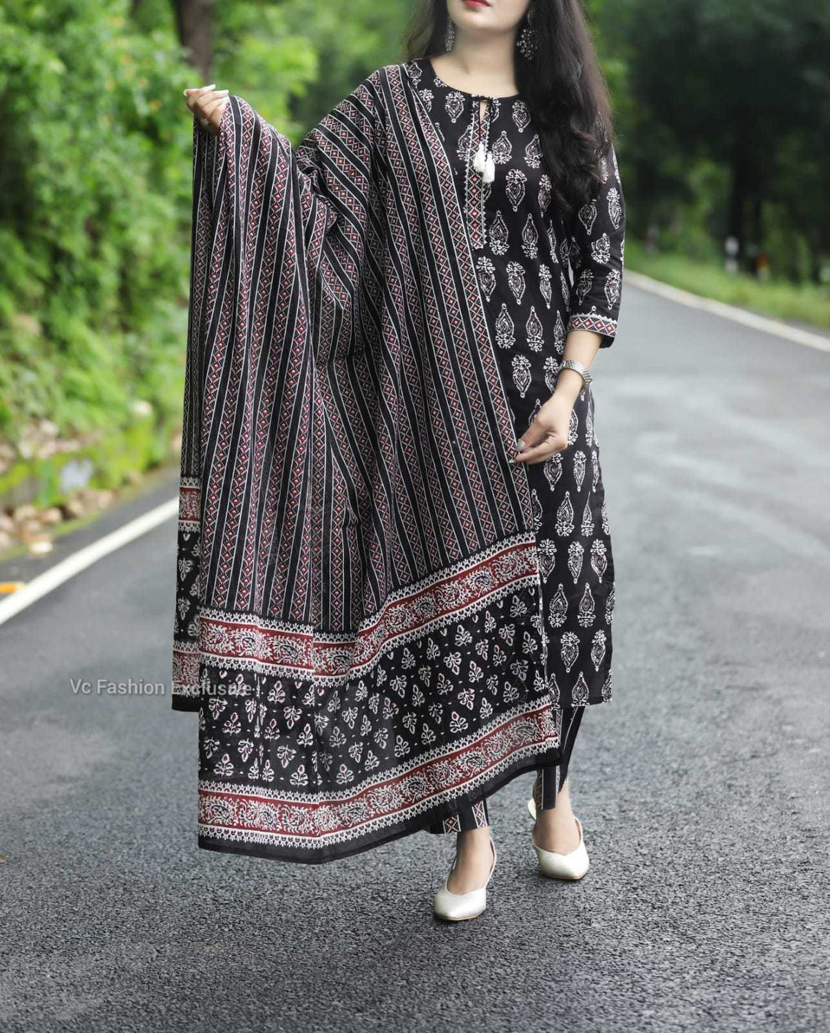 PANIHARI COLLECTION Women Kurta Churidar Dupatta Set Price History