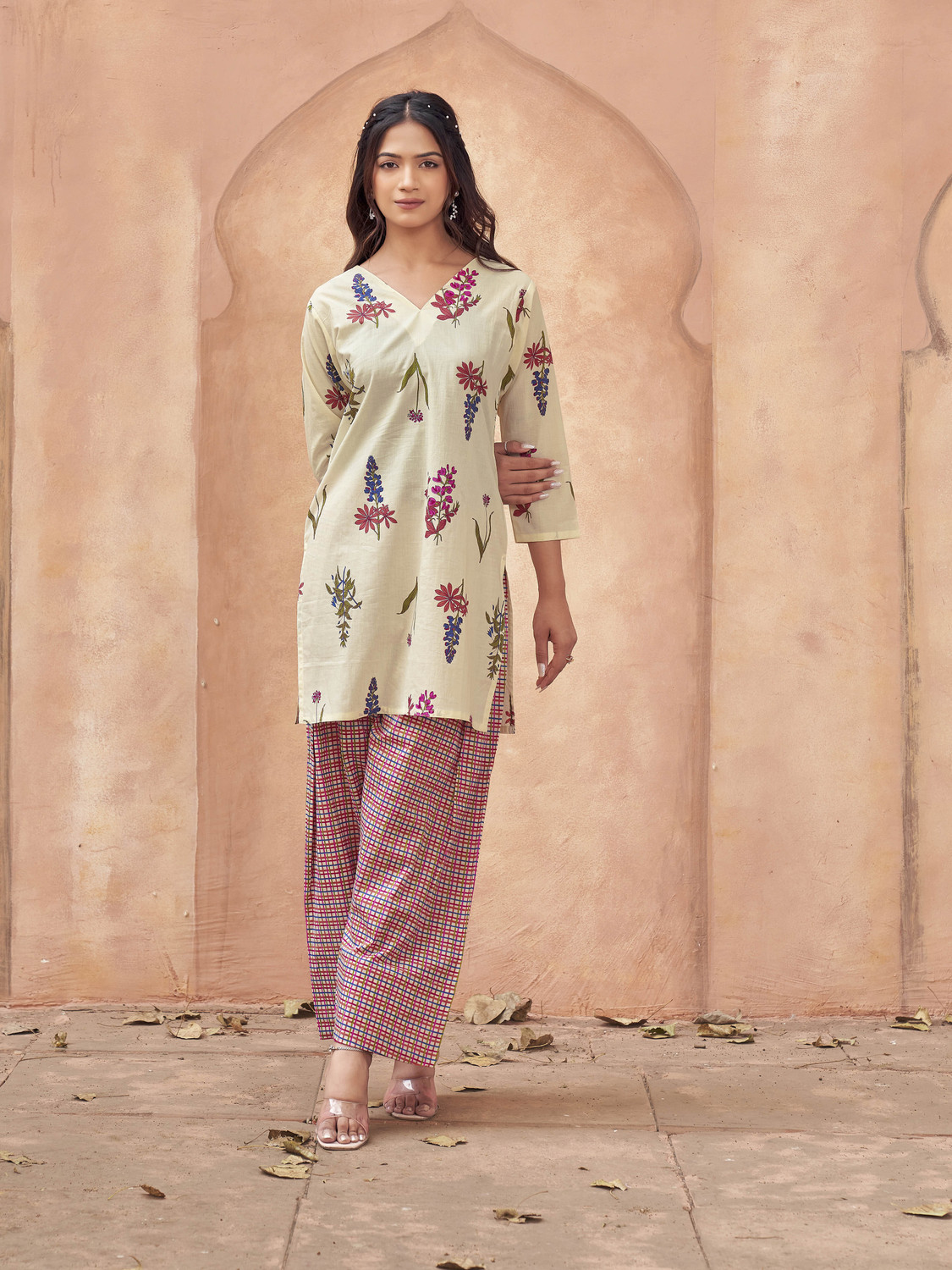 Tikhi Imli Women Ethnic Top Salwar Set