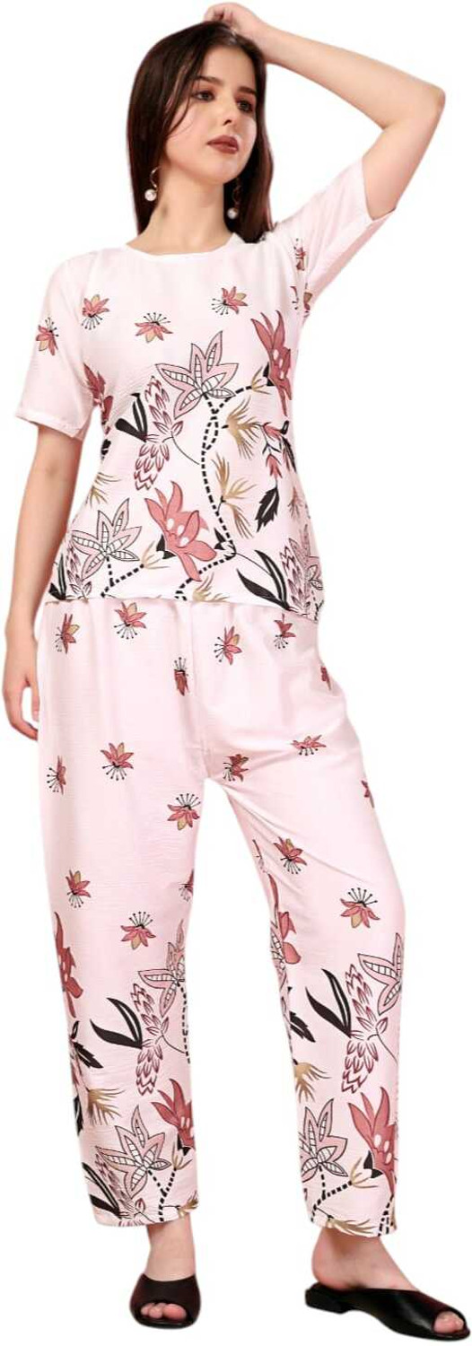 Image of Beads N Stones Women Pure Cotton Kurta Palazzo Set