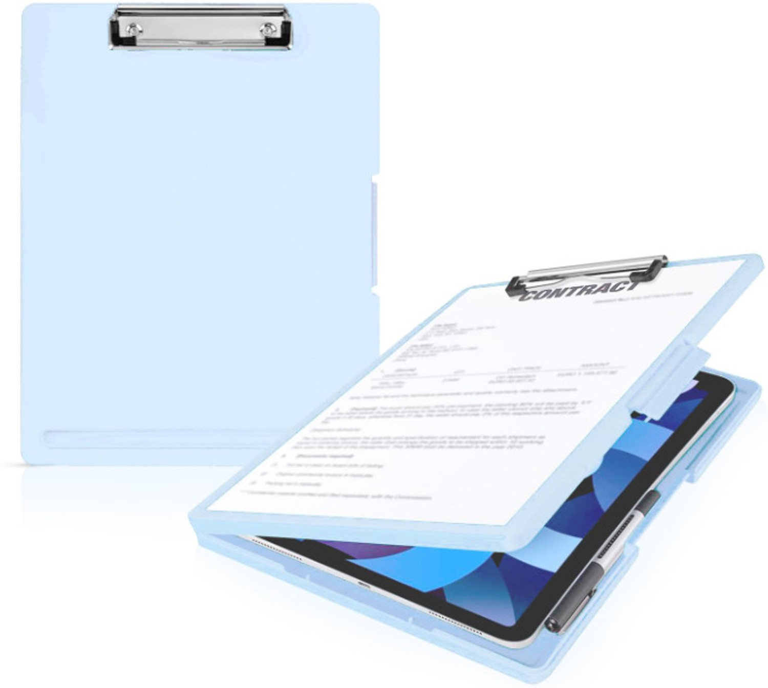 Image of oddpod Sleek A4 Clip Pad (Set of 1, White)