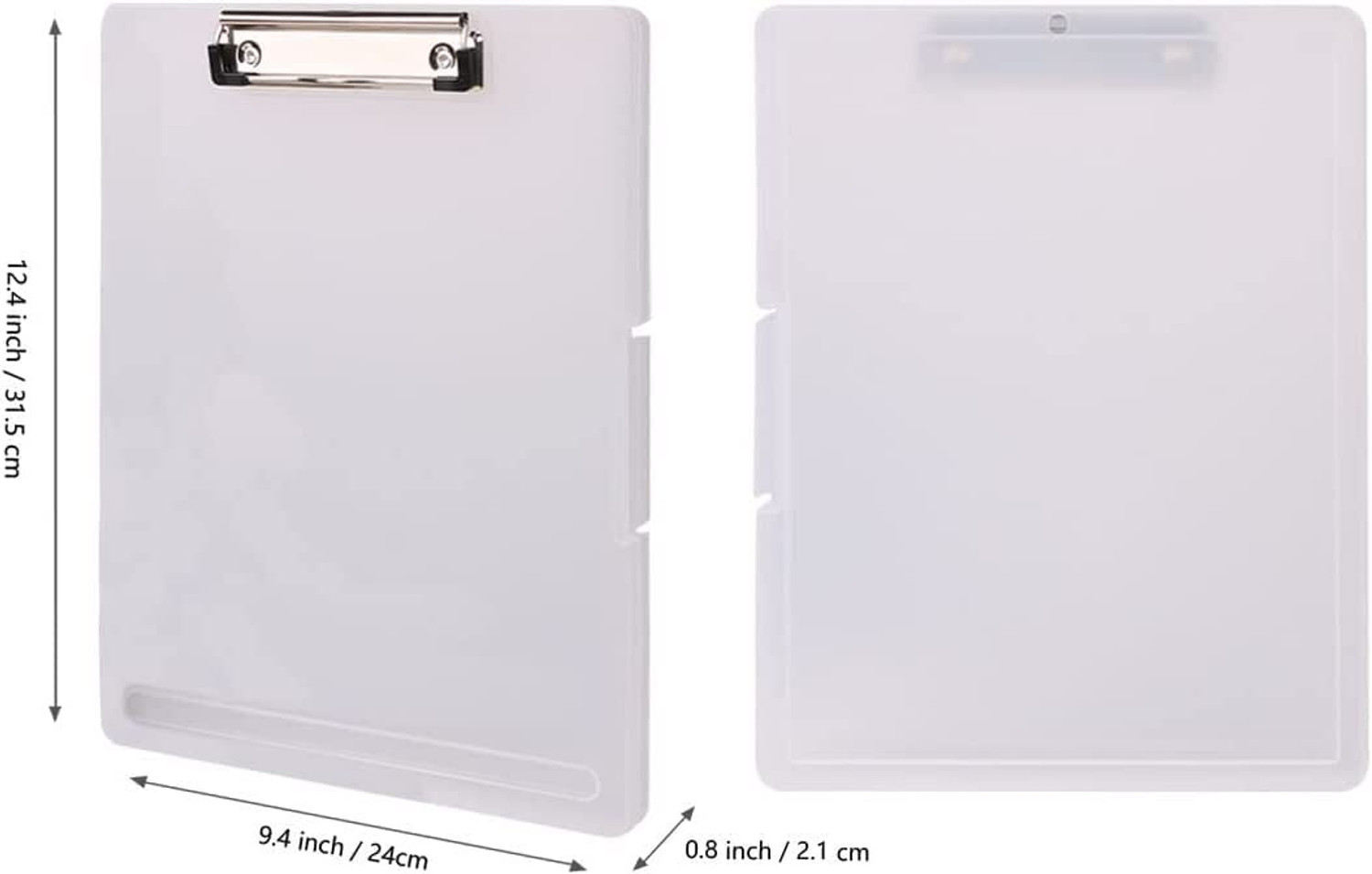 Image of oddpod Sleek A4 Clip Pad (Set of 1, White)