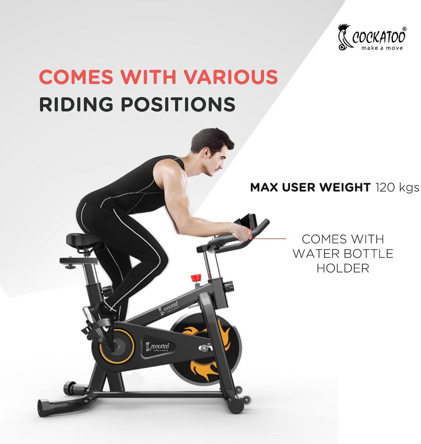 Cockatoo exercise bike reviews on sale
