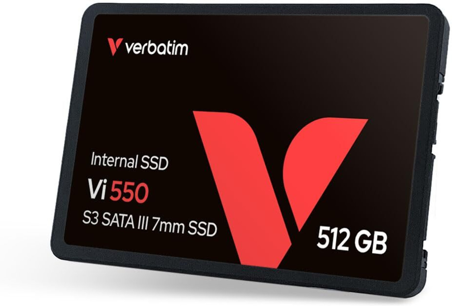 Image of Verbatim 512 GB External Solid State Drive (SSD) (Black)