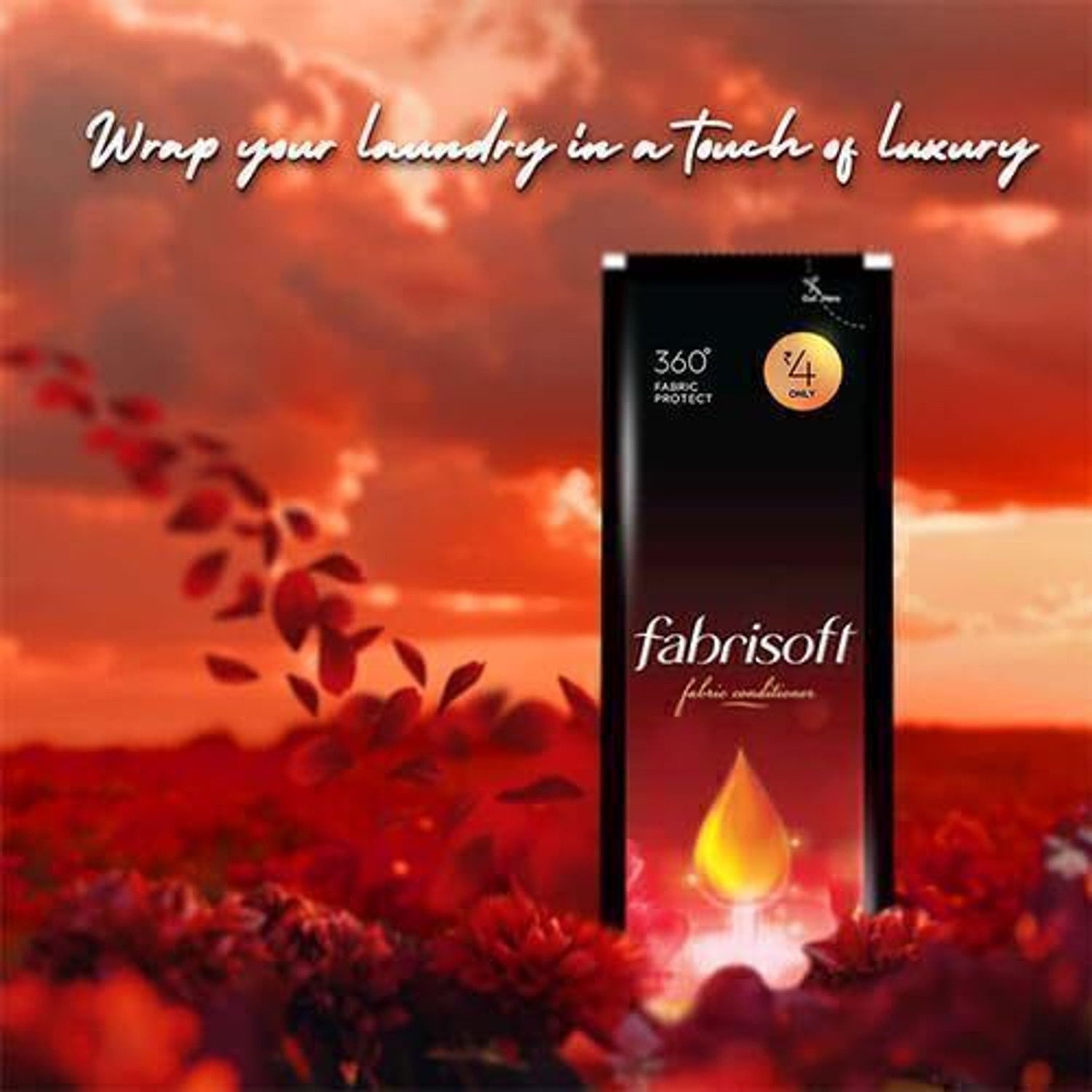 Image of FABRISOFT After wash Fabric Conditioner long lasting French perfume fragrances (40 x 0.47 ml)