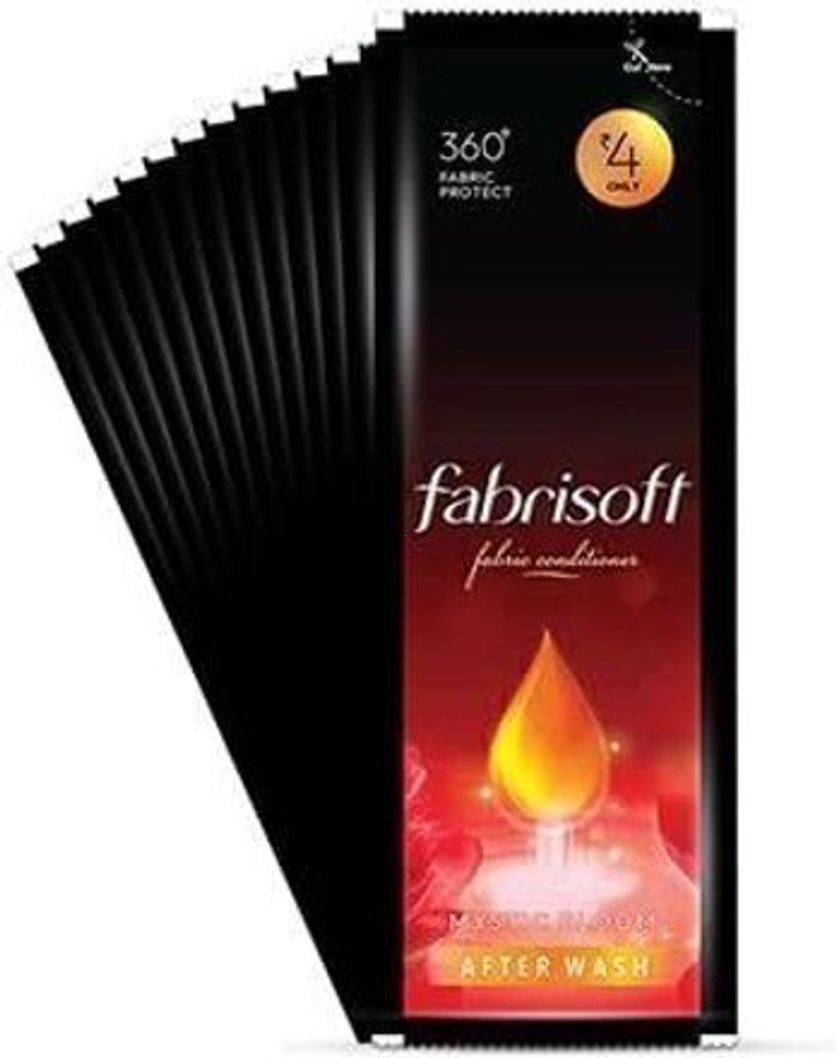 Image of FABRISOFT After wash Fabric Conditioner long lasting French perfume fragrances (40 x 0.47 ml)