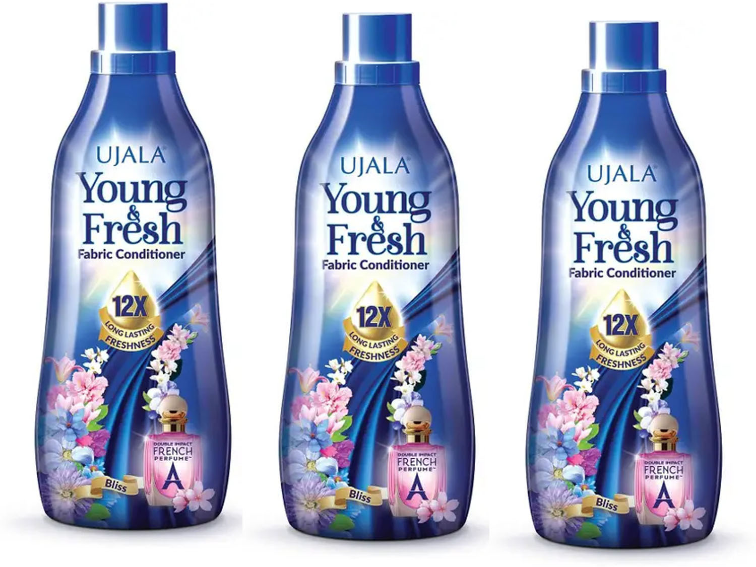 Image of FABRISOFT After wash Fabric Conditioner long lasting French perfume fragrances (40 x 0.47 ml)