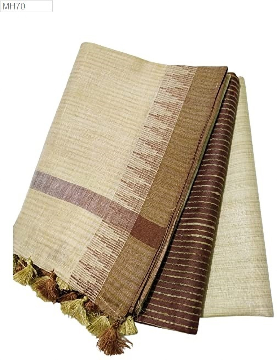 Image of Meena Bazaar Unstitched Chanderi Salwar Suit Material Embroidered