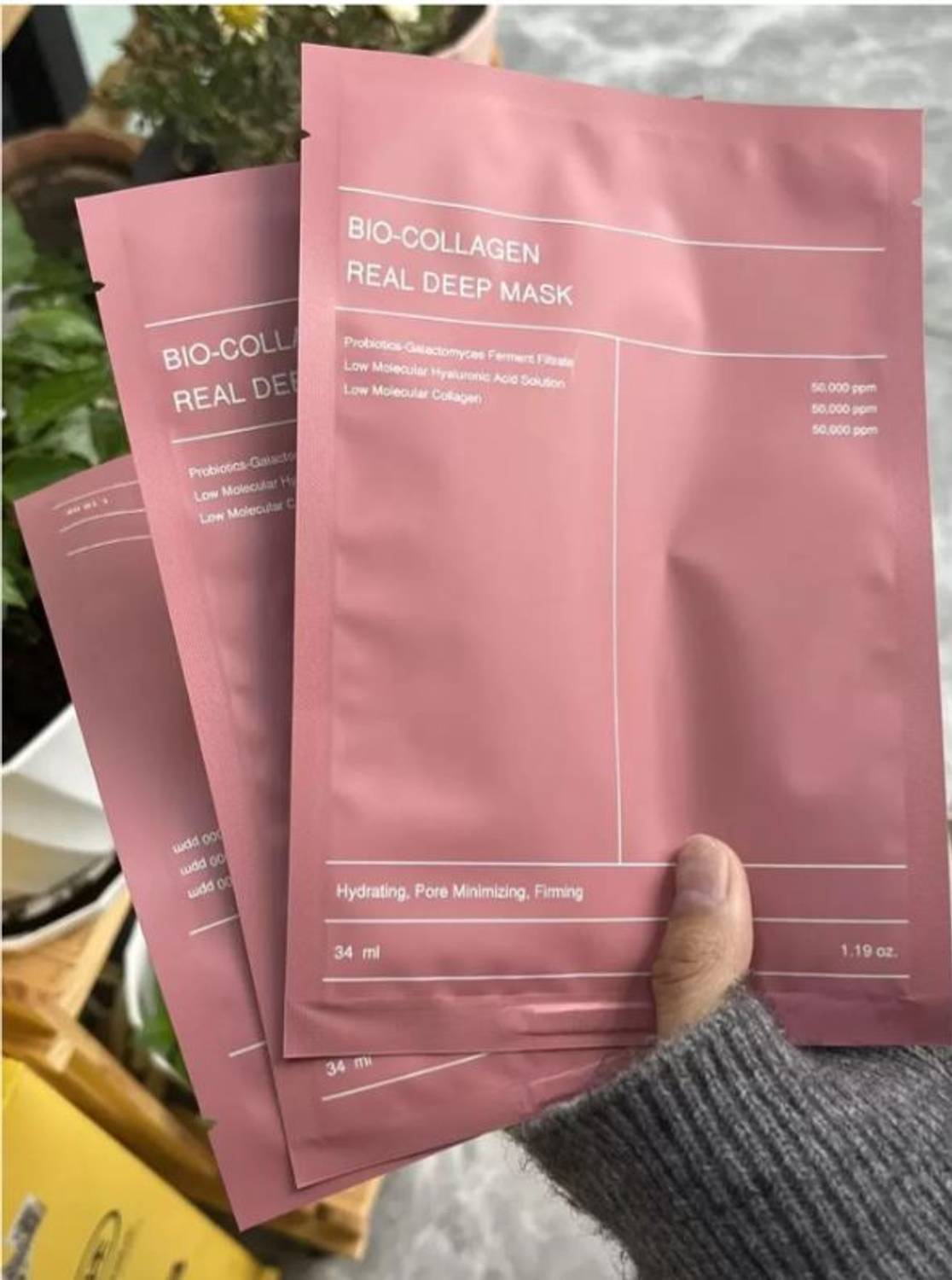 FLLEK Bio-Collagen Overnight Korean Glass Skin Hydrogel Face Mask-SF