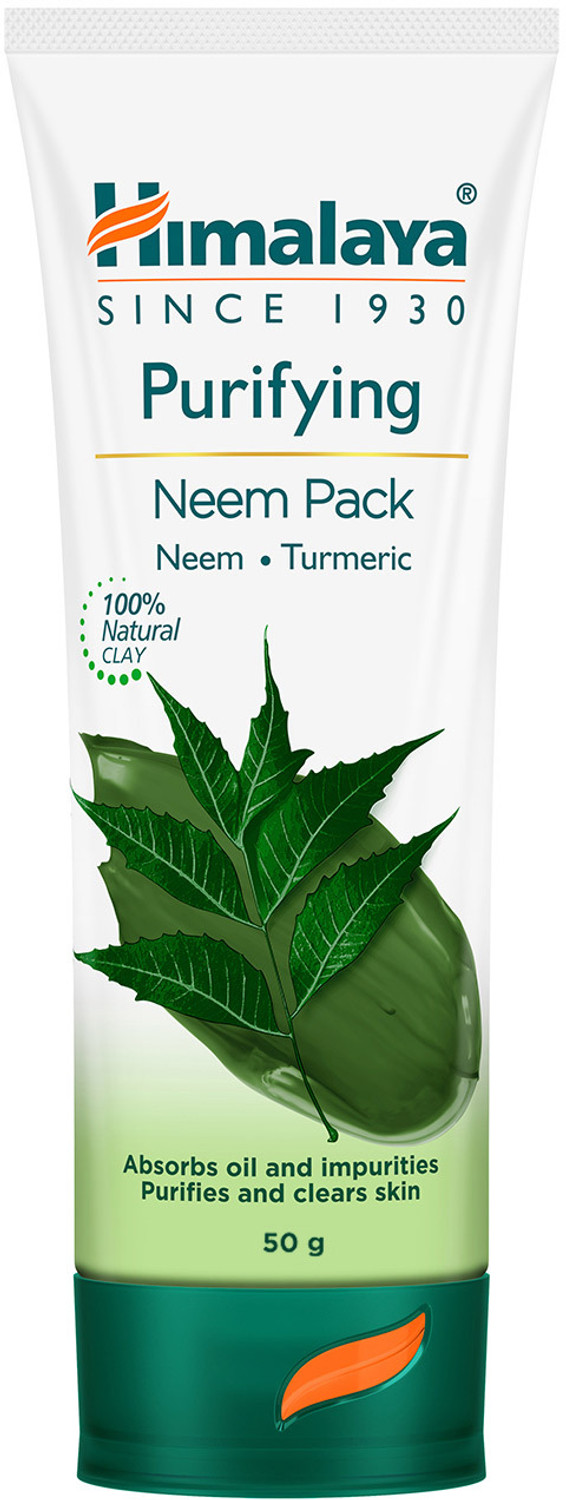 Himalaya Purifying Neem Face Pack 50g – Deep Cleanse, Only ₹85