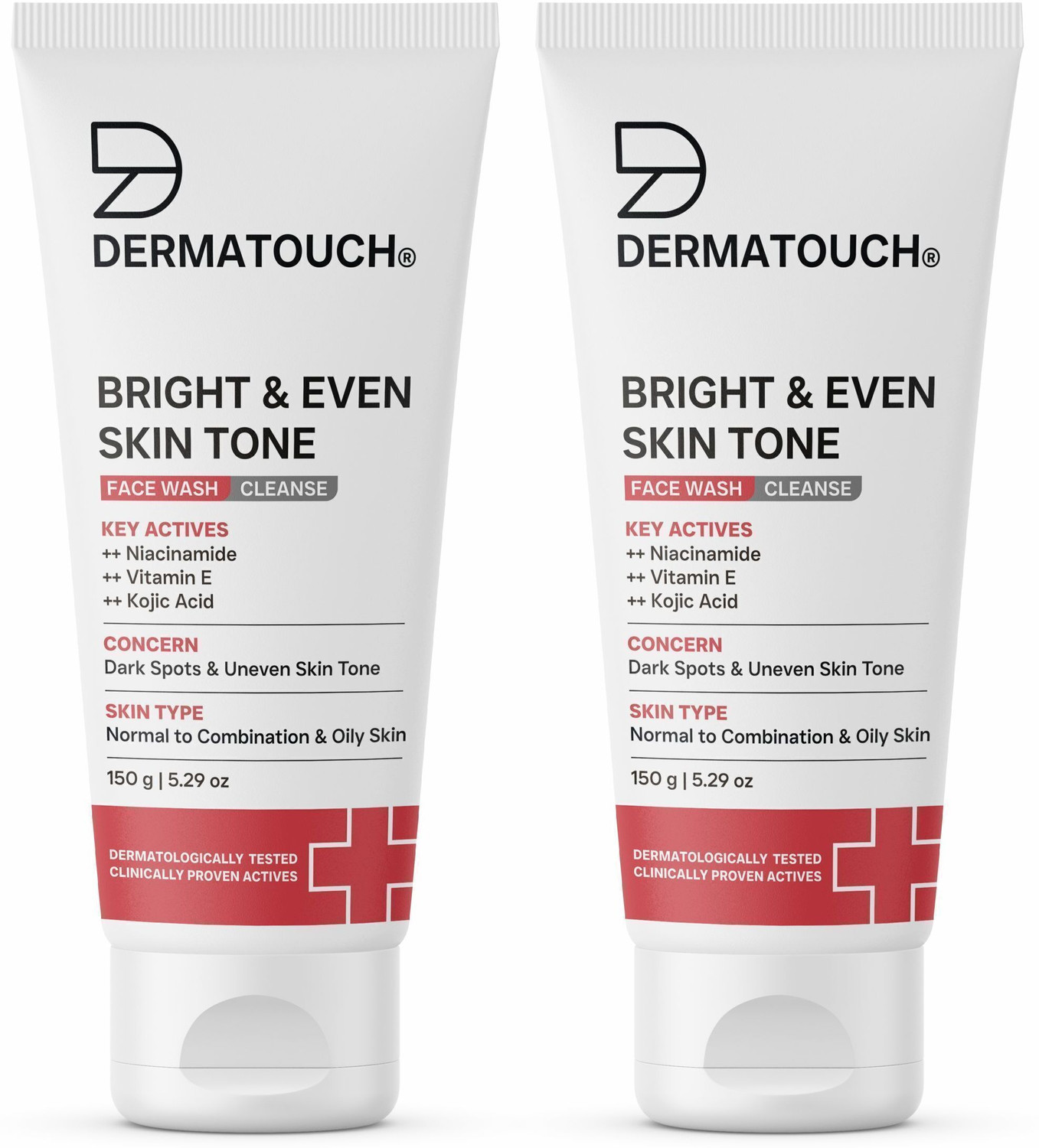 Dermatouch Niacinamide Face Wash – Brightening, 150ml