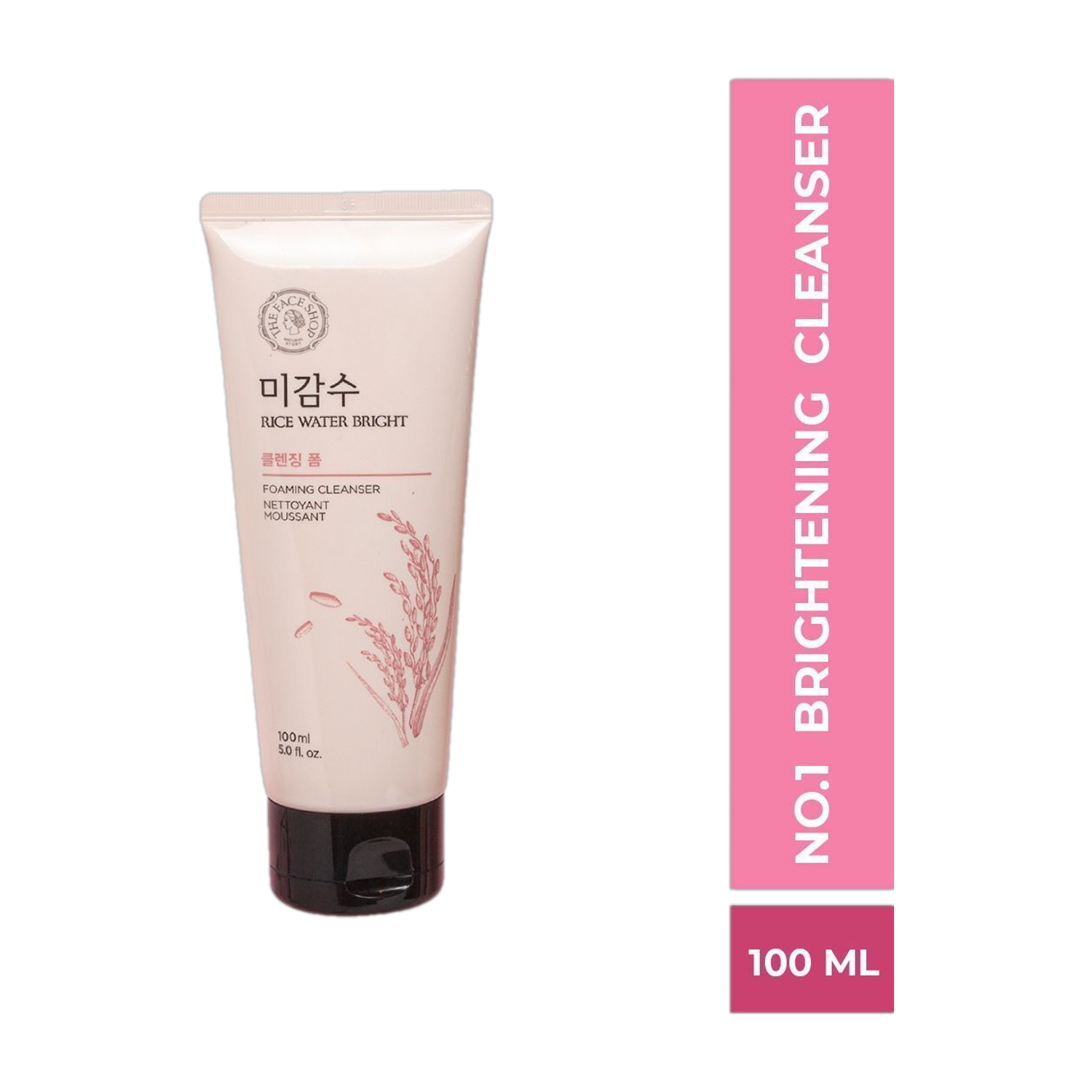The Face Shop Rice Water Bright Cleansing foam  (100 ml)