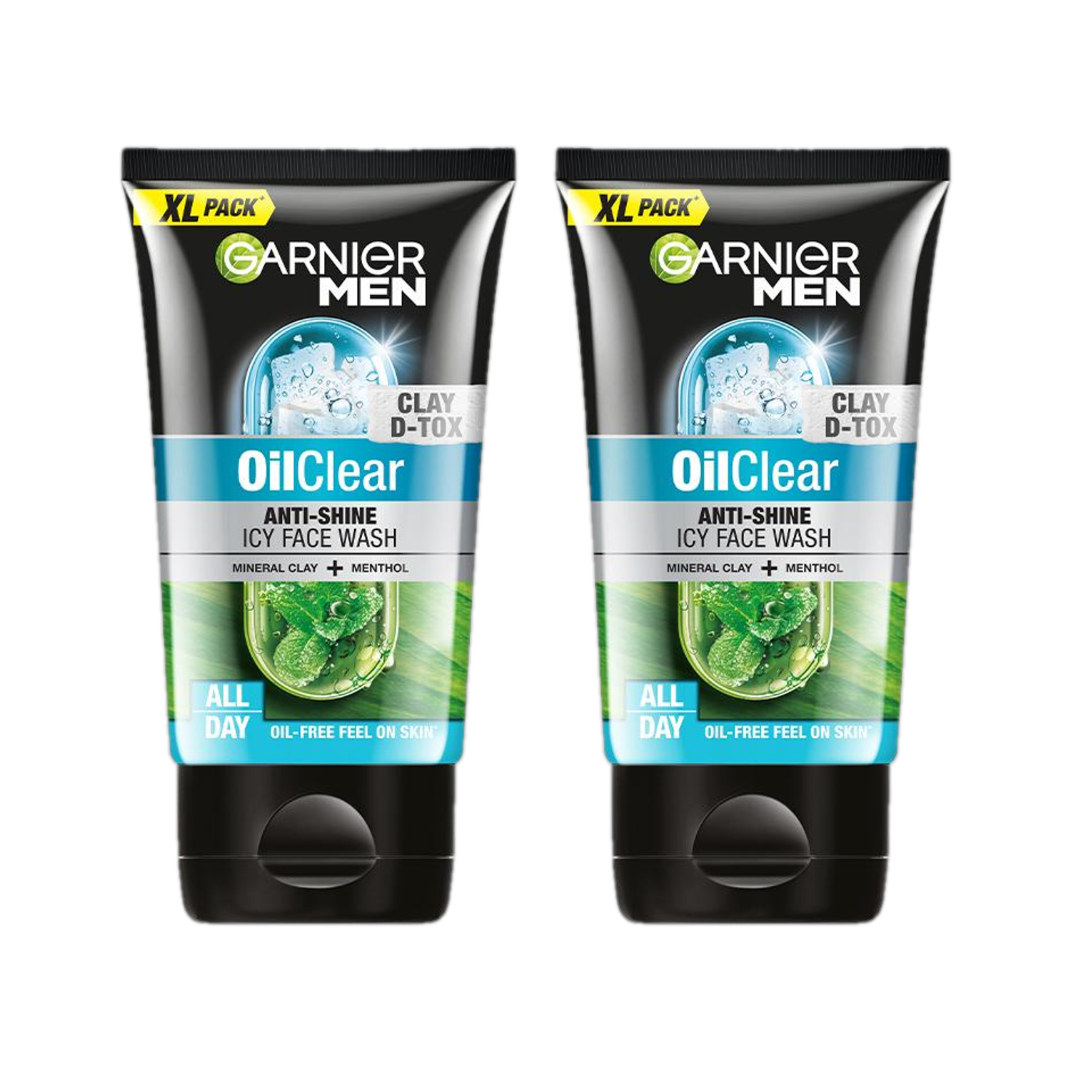 GARNIER Oil Clear Facewash - Oil Control Deep Cleansing Facewash For Men, 150gm (Pack of 2) Face Wash  (300 g)