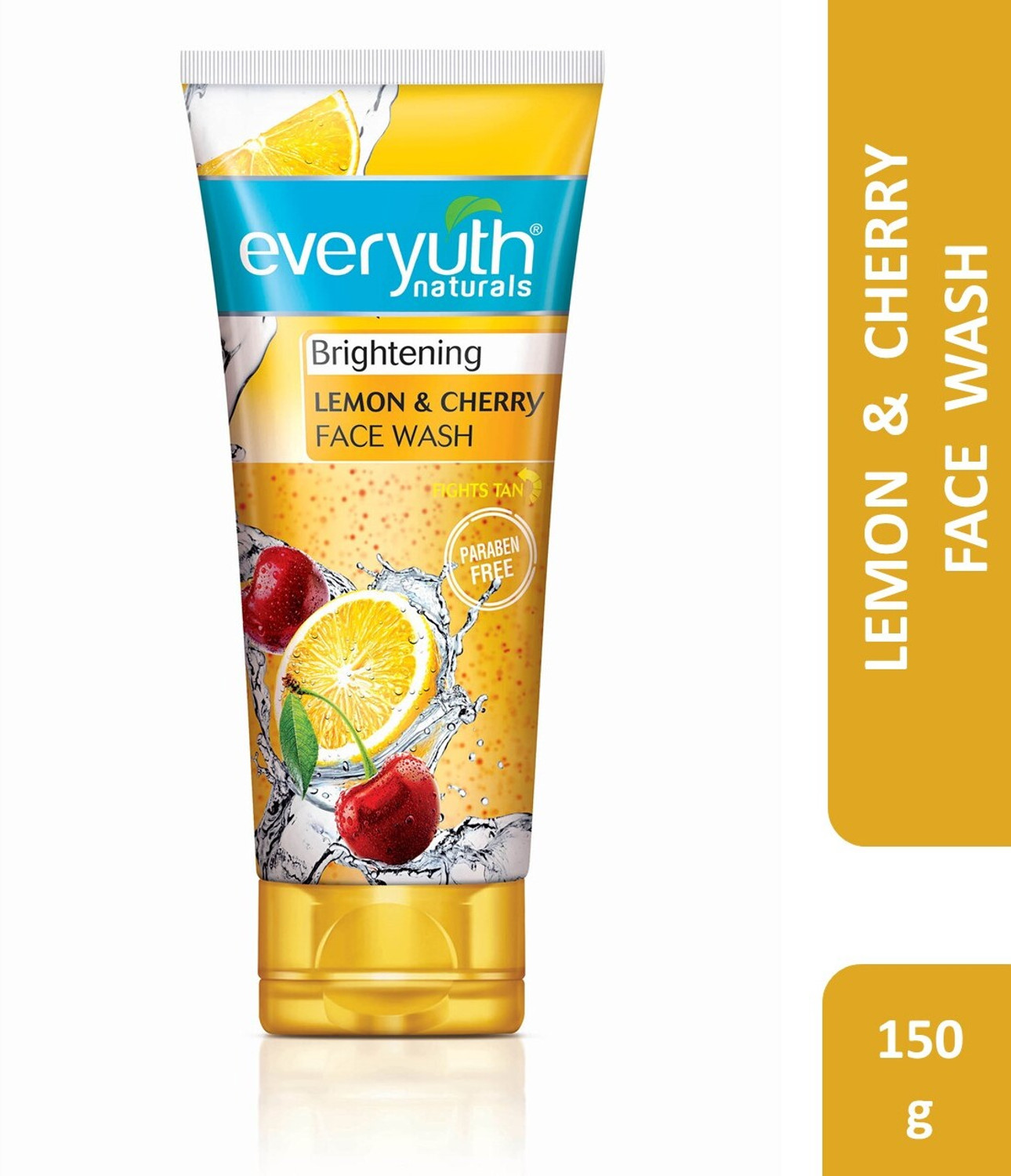 Everyuth Naturals Brightening Lemon & Cherry Face Wash – 150ml
