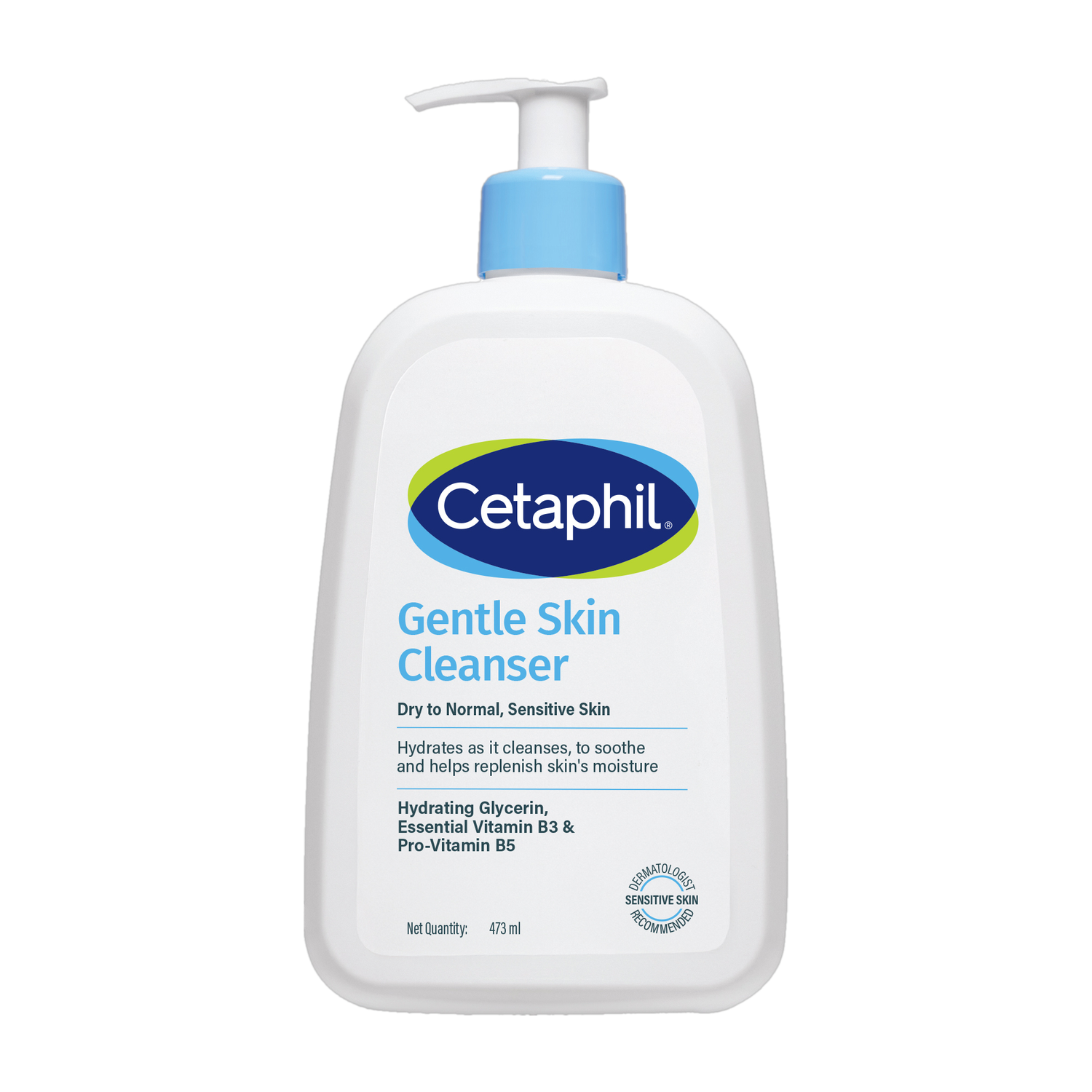 Image of Cetaphil Gentle Skin Cleanser For Dry to Normal, Sensitive Skin Face Wash (118 ml)