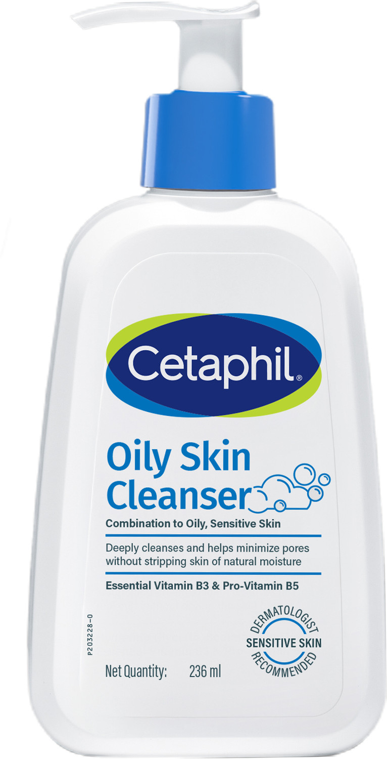 Cetaphil Oily Skin Cleanser 250ml – Gentle Oil‑Control Formula