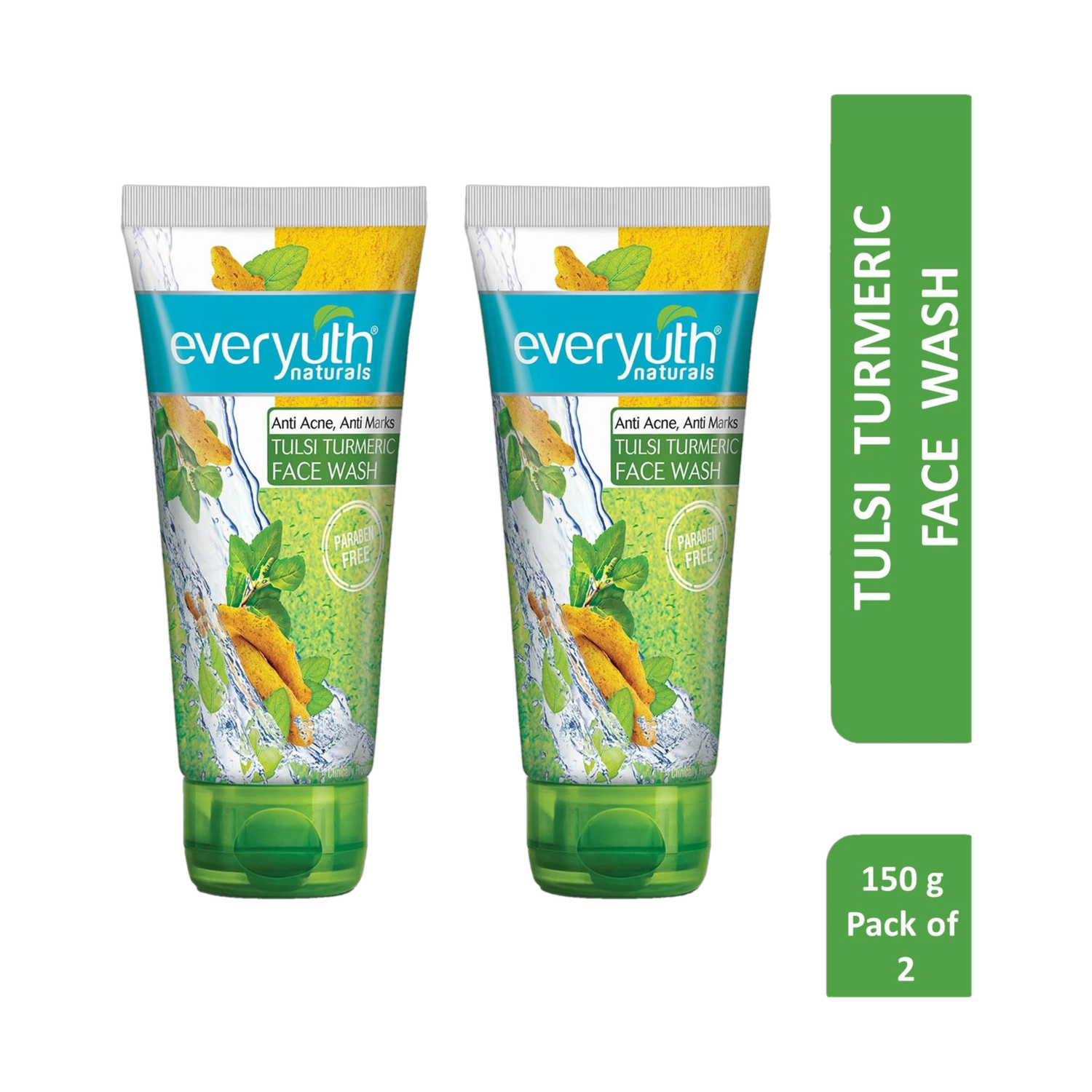Everyuth Naturals Anti-Acne Anti Marks Tulsi Turmeric Face Wash