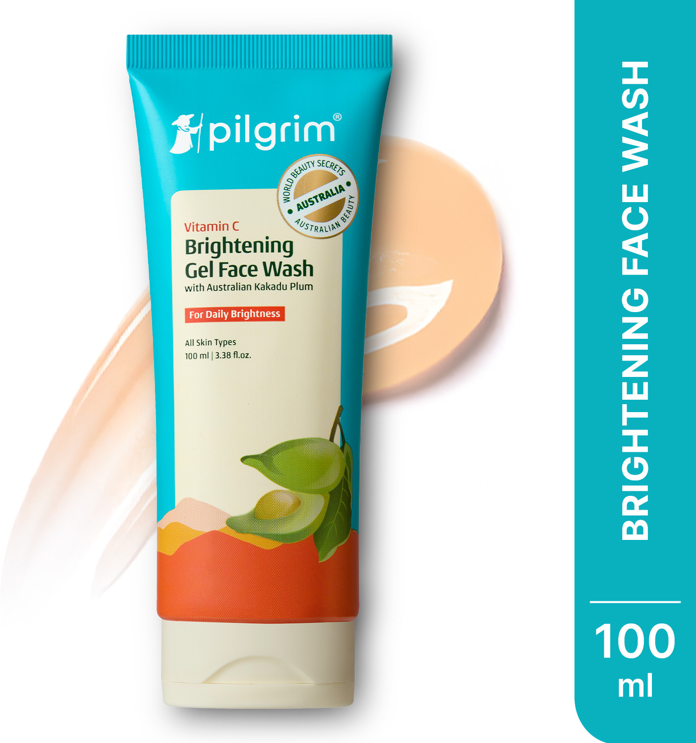 Pilgrim Vitamin C Face Wash with Kakadu Plum – ₹200