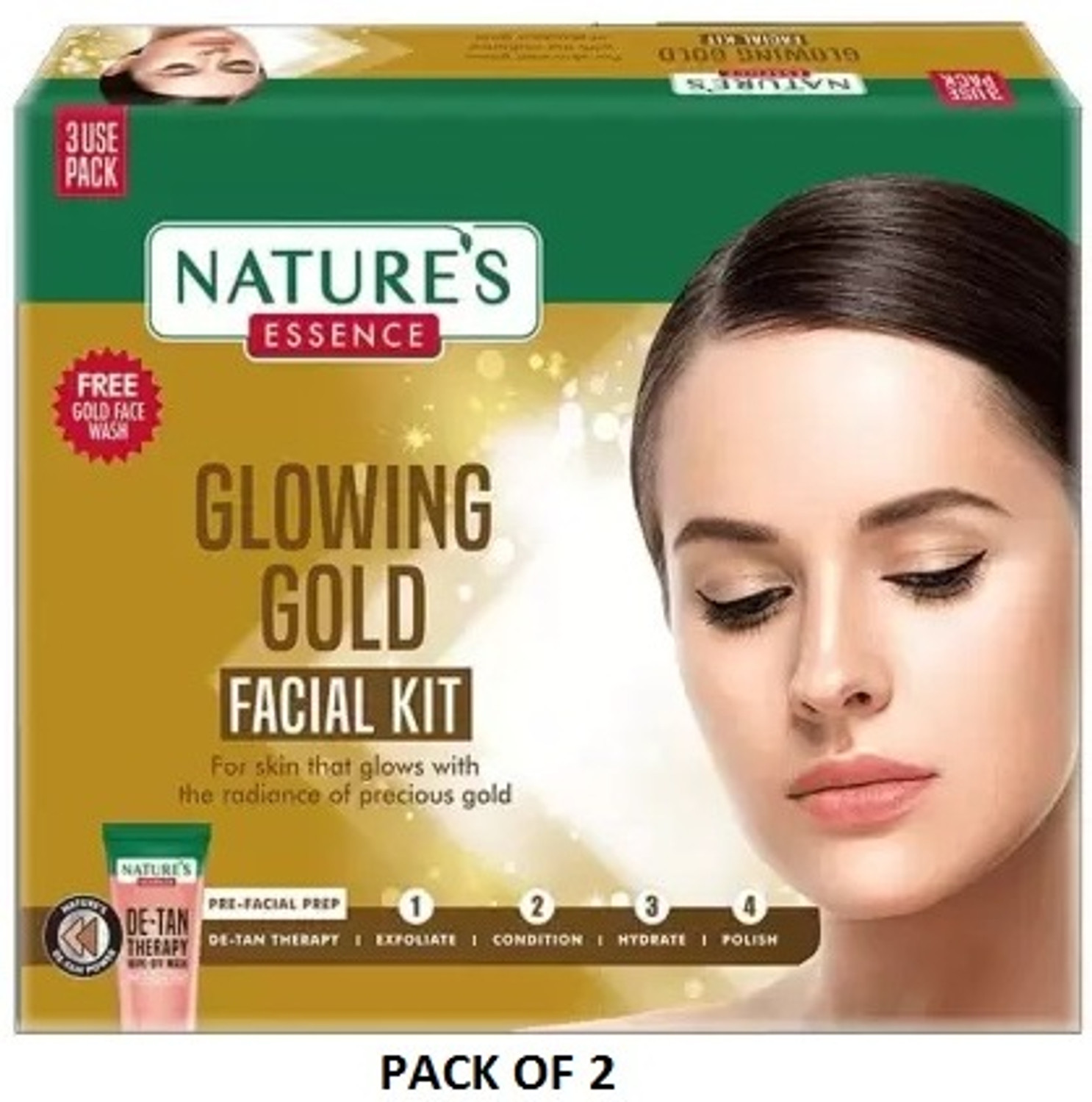 Image of Nature's Essence Gold Kit 60 g (4 x 15 g)