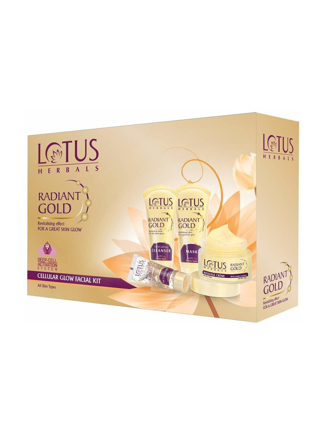 Image of Nature's Essence Gold Kit 60 g (4 x 15 g)