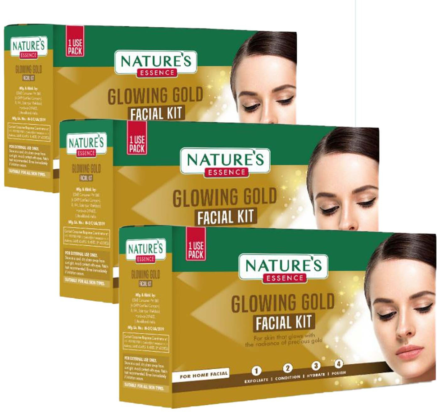 Image of Nature's Essence Gold Kit 60 g (4 x 15 g)
