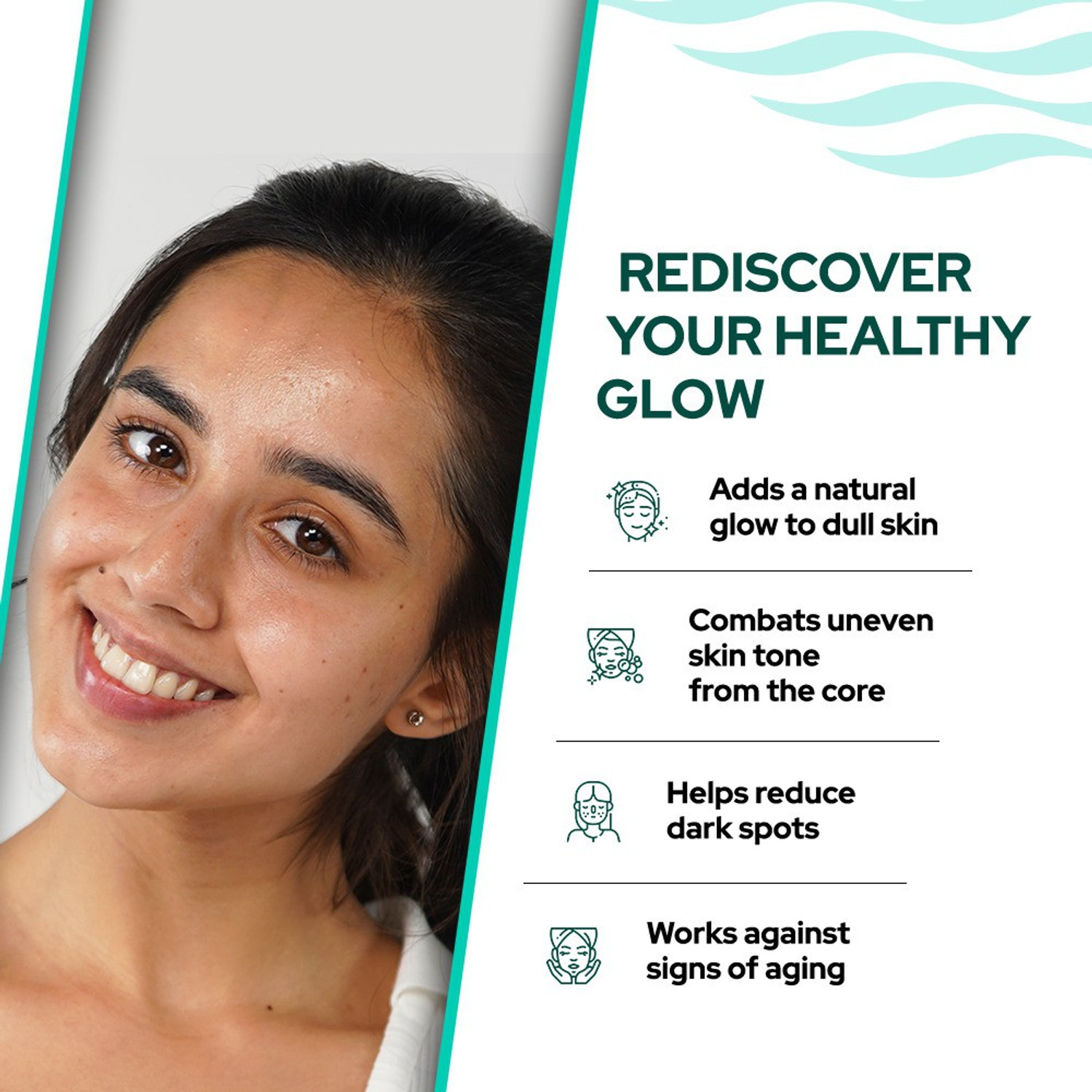 Image of Rivela Dermascience 10% Vitamin C Serum with Hyaluronic Acid for Radiant and Glowing Skin